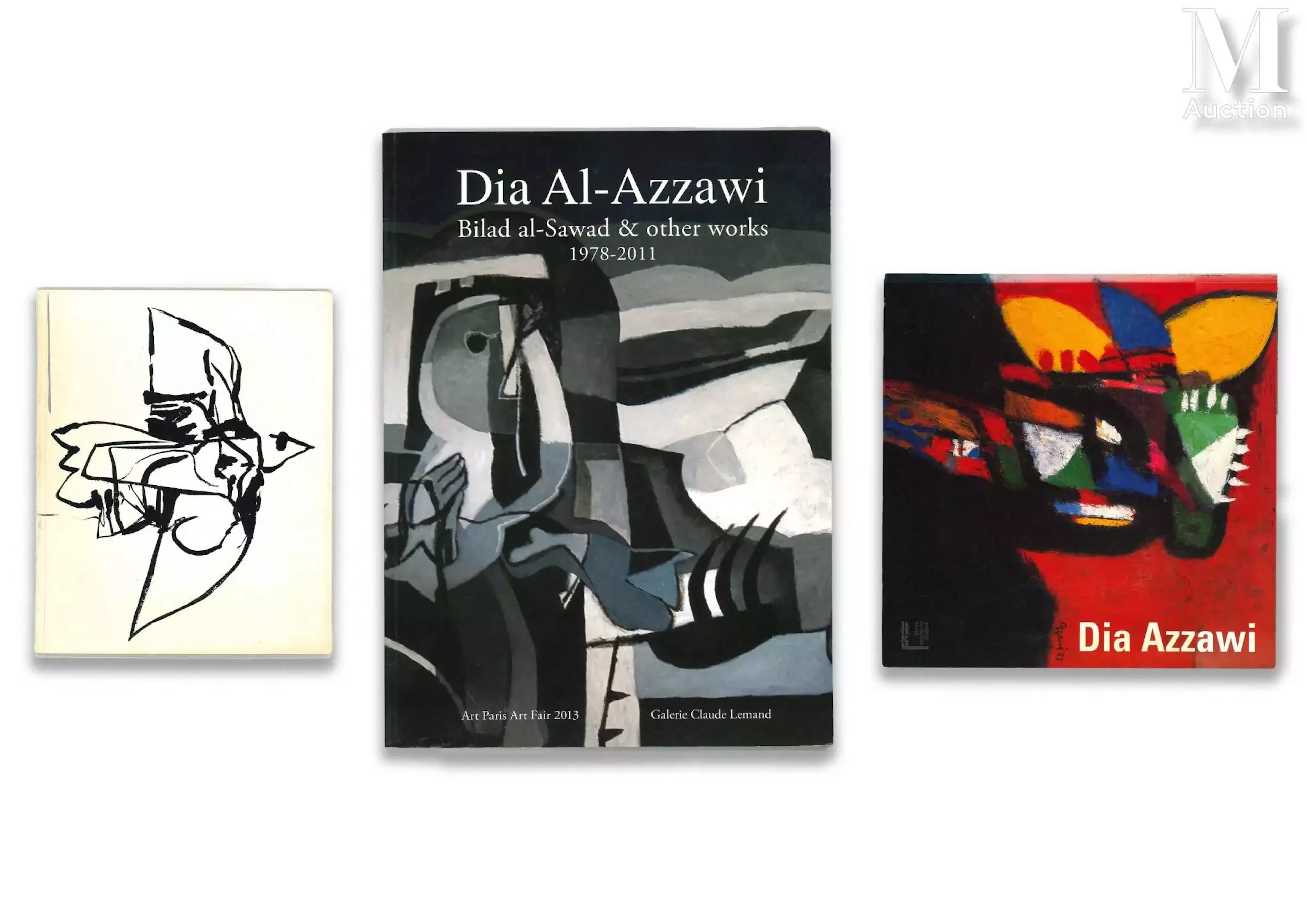 [Dia AL-AZZAWI] Trois catalogues d’exposition : Foire de Bâle 1981
