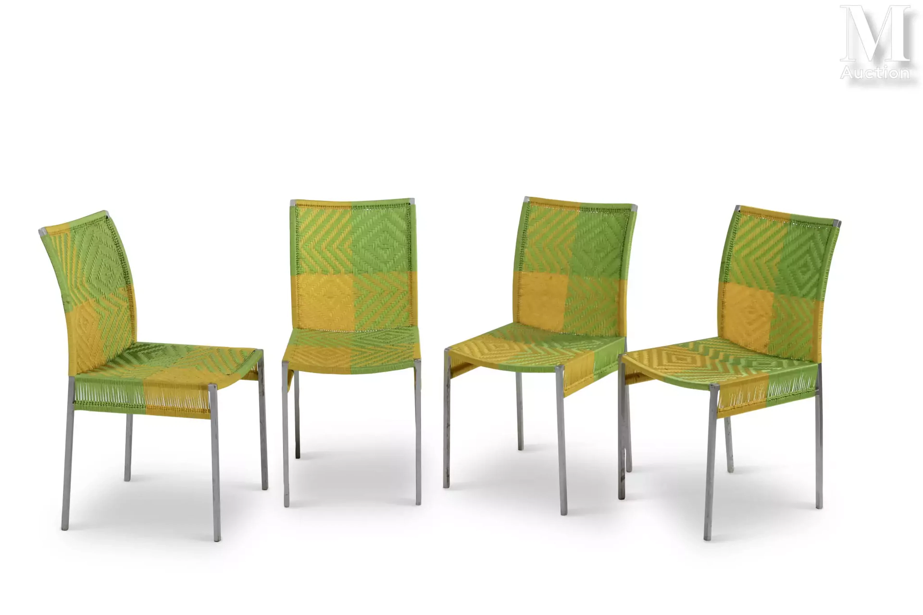 Cheick DIALLO (né en 1960) Chaises (4)