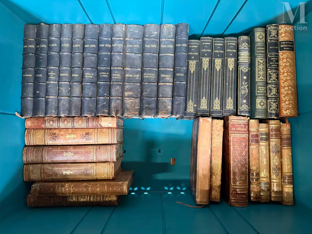 MANNETTE à thématique livres et bibliophilie: