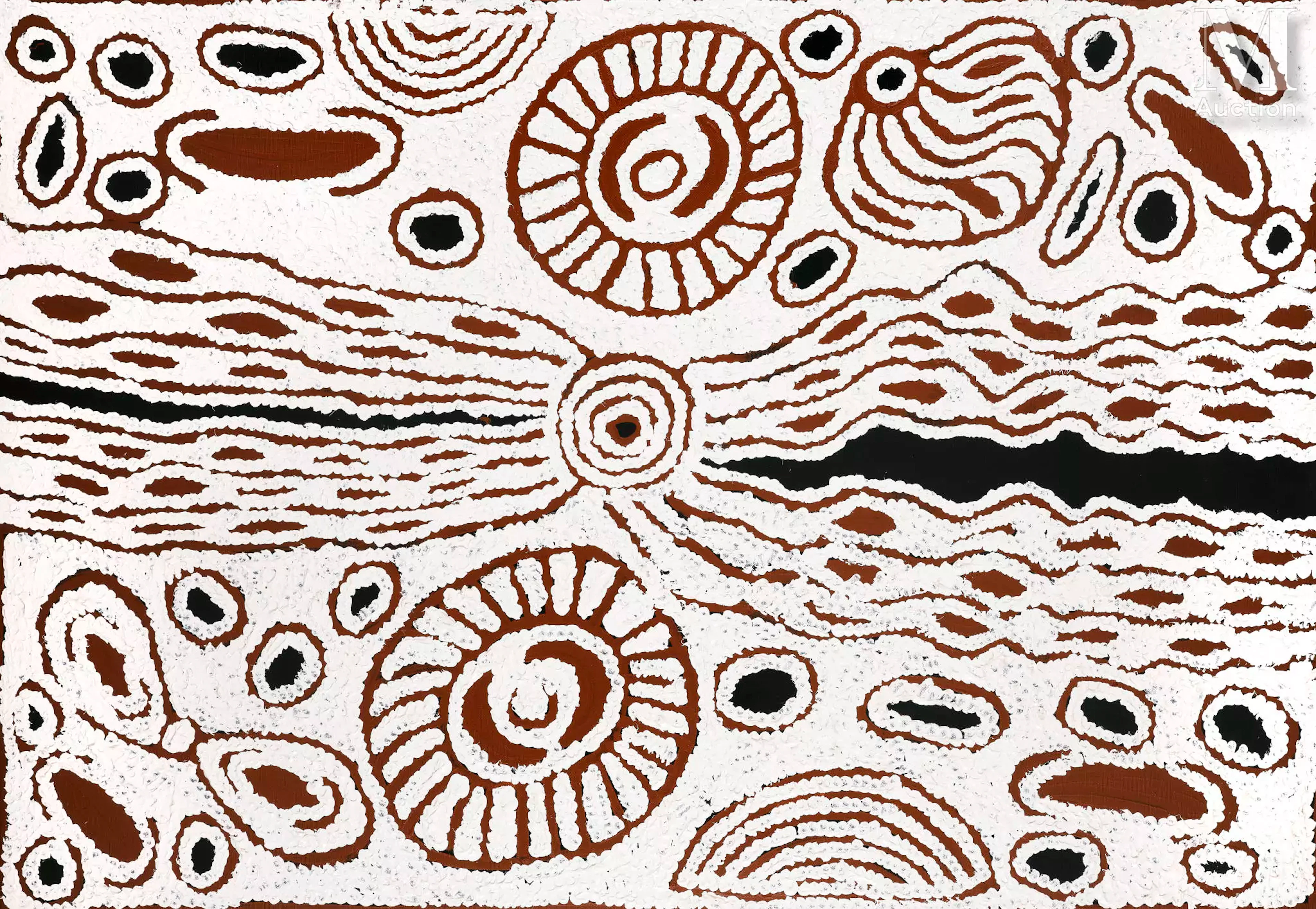 Ningura Napurrula (c. 1938 - 2014) Sans titre, 2008