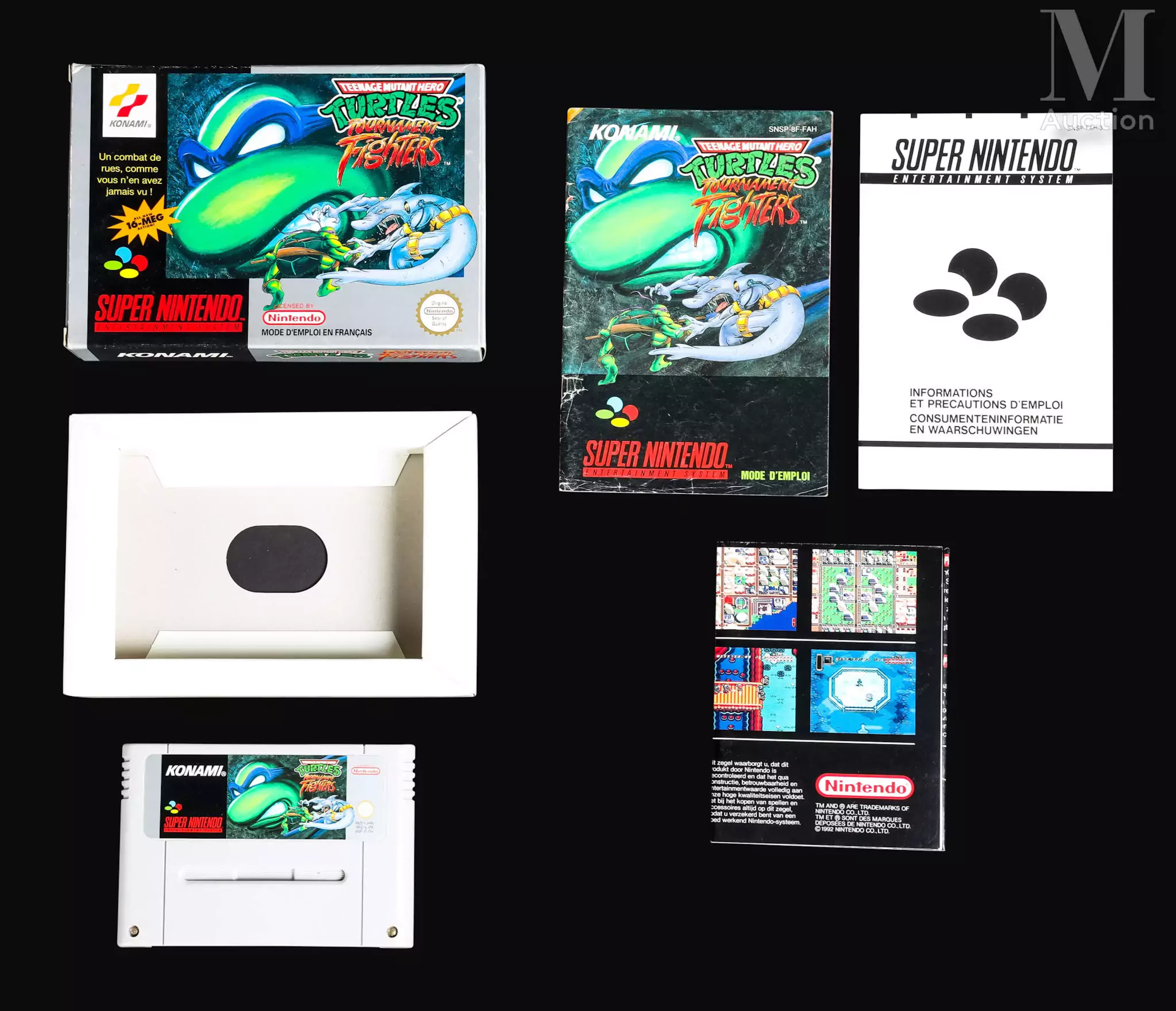 NINTENDO SUPER NINTENDO Turtles : Tournament Fighters, 1993