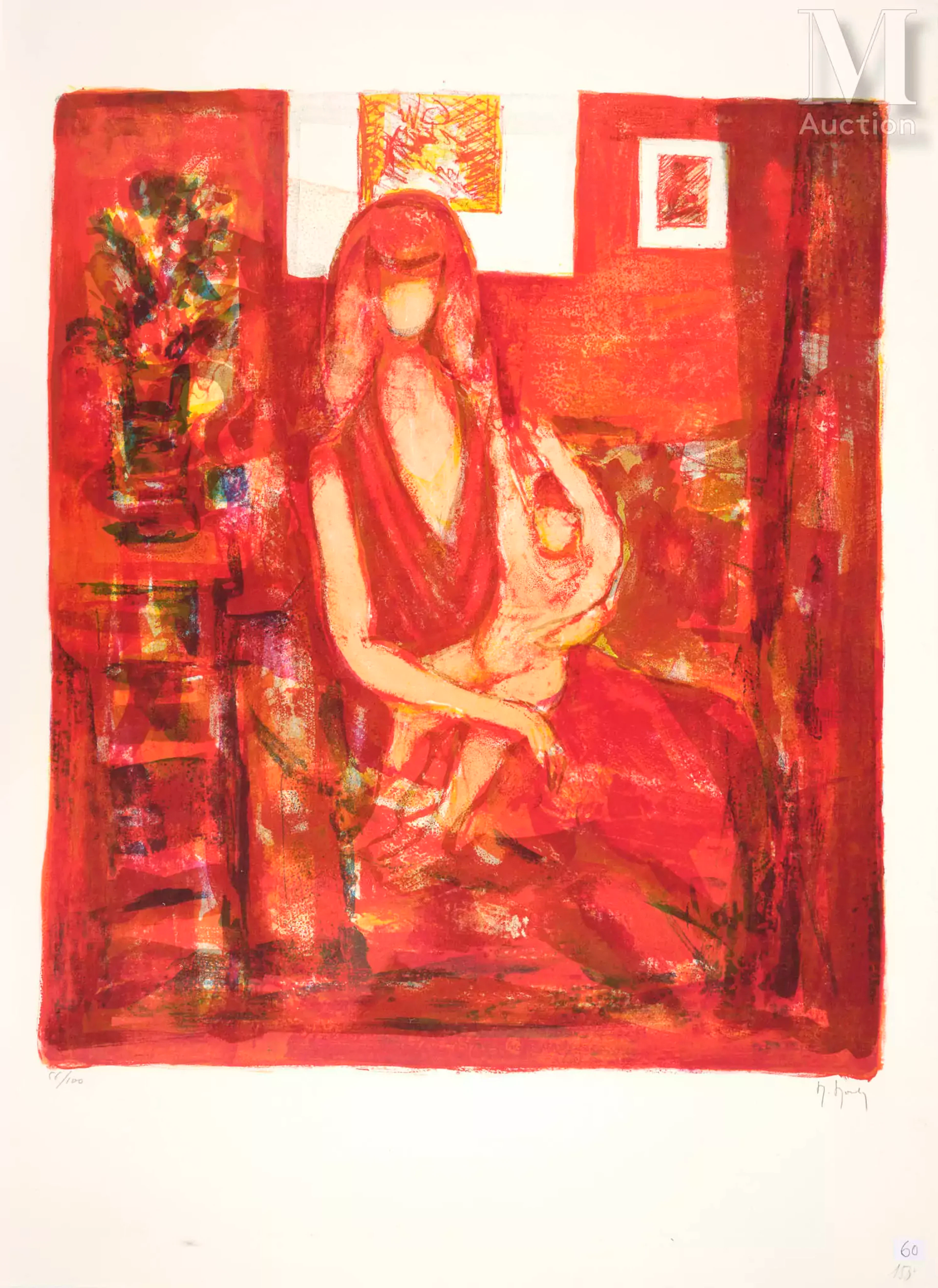 Marcel MOULY (1918-2008) Maternité (28 pl.)