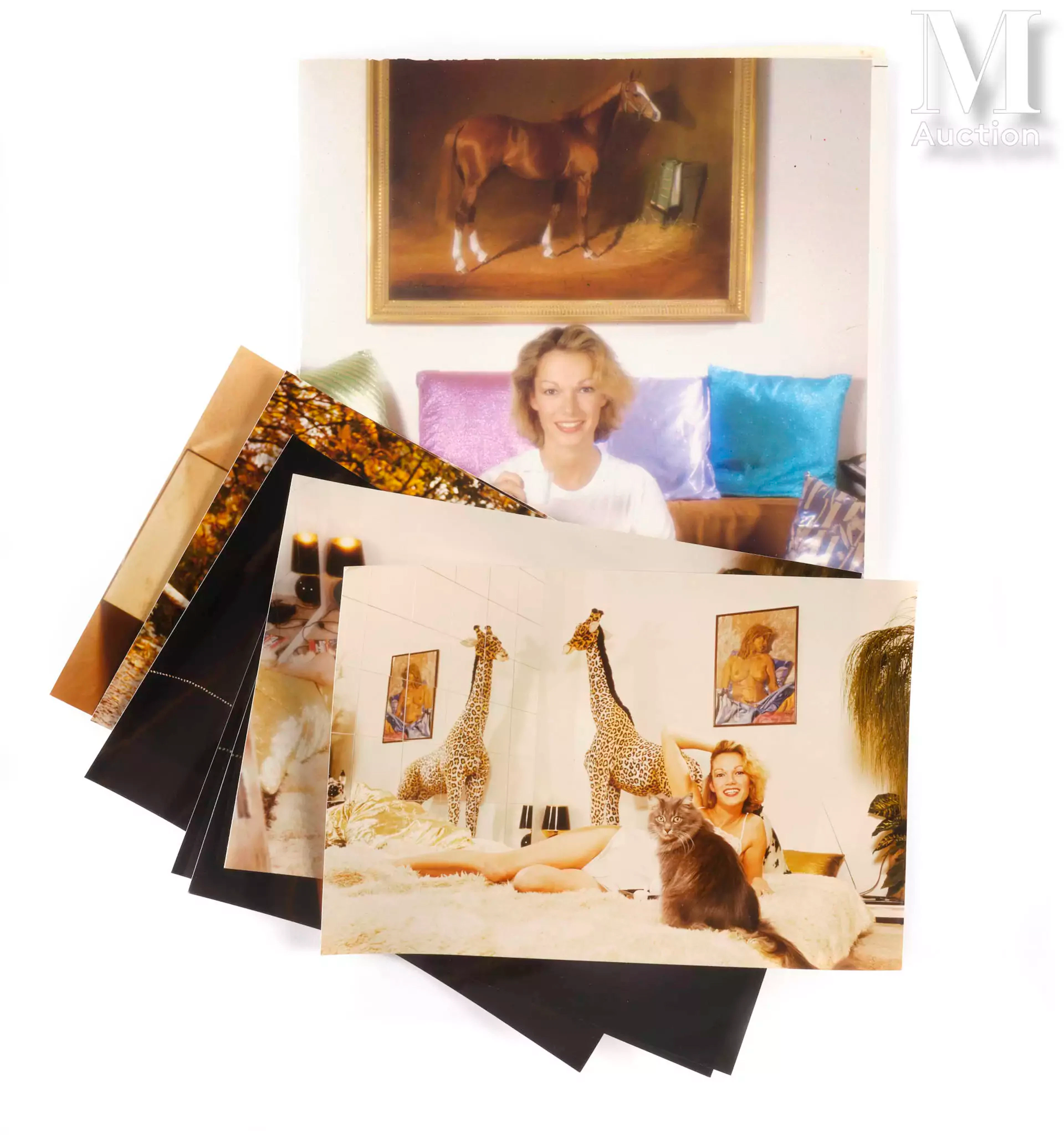 Brigitte LAHAIE Séances photos pour une plaquette publicitaire
