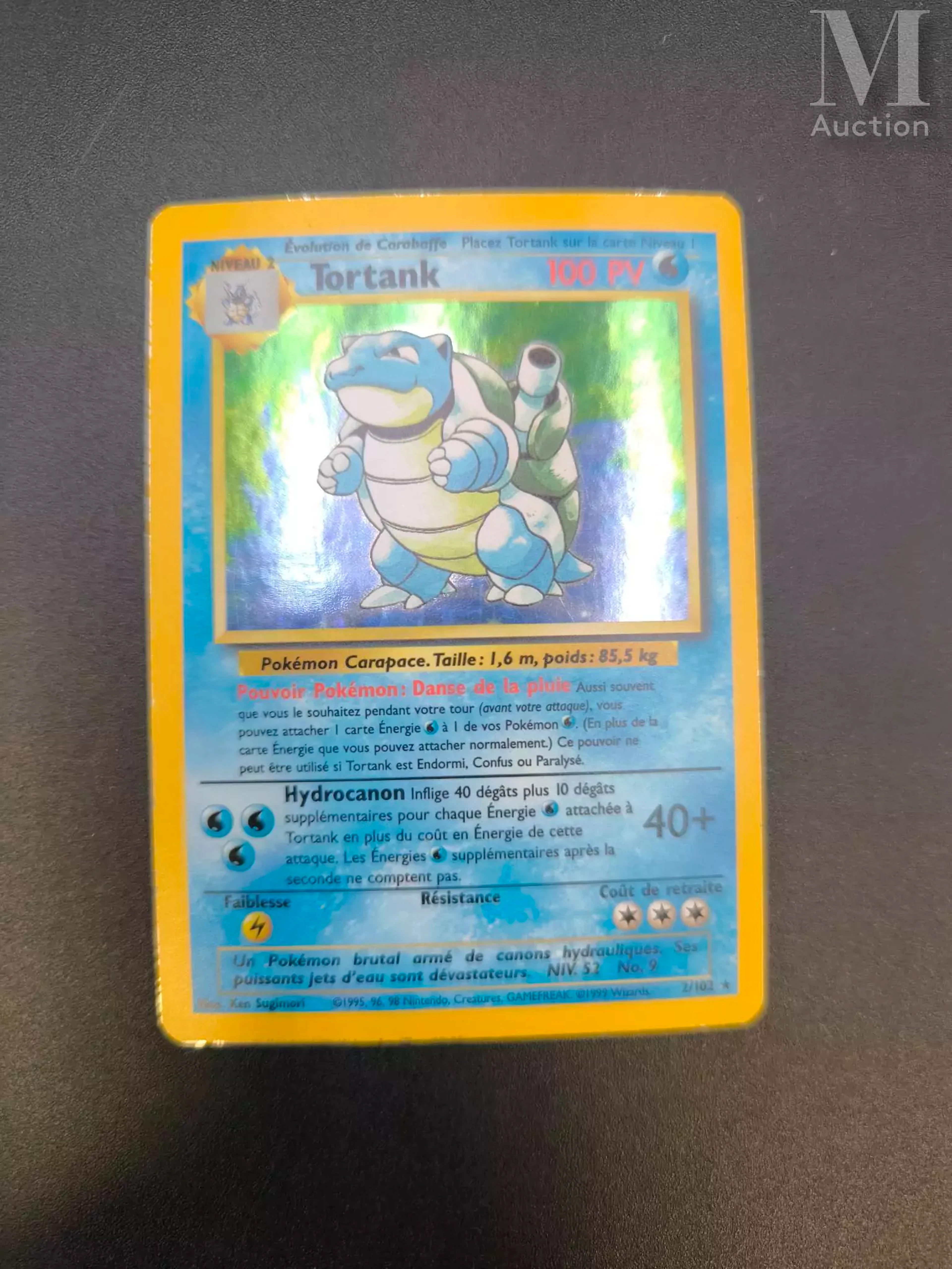 POKEMON Tortank - Set de Base - 2/102