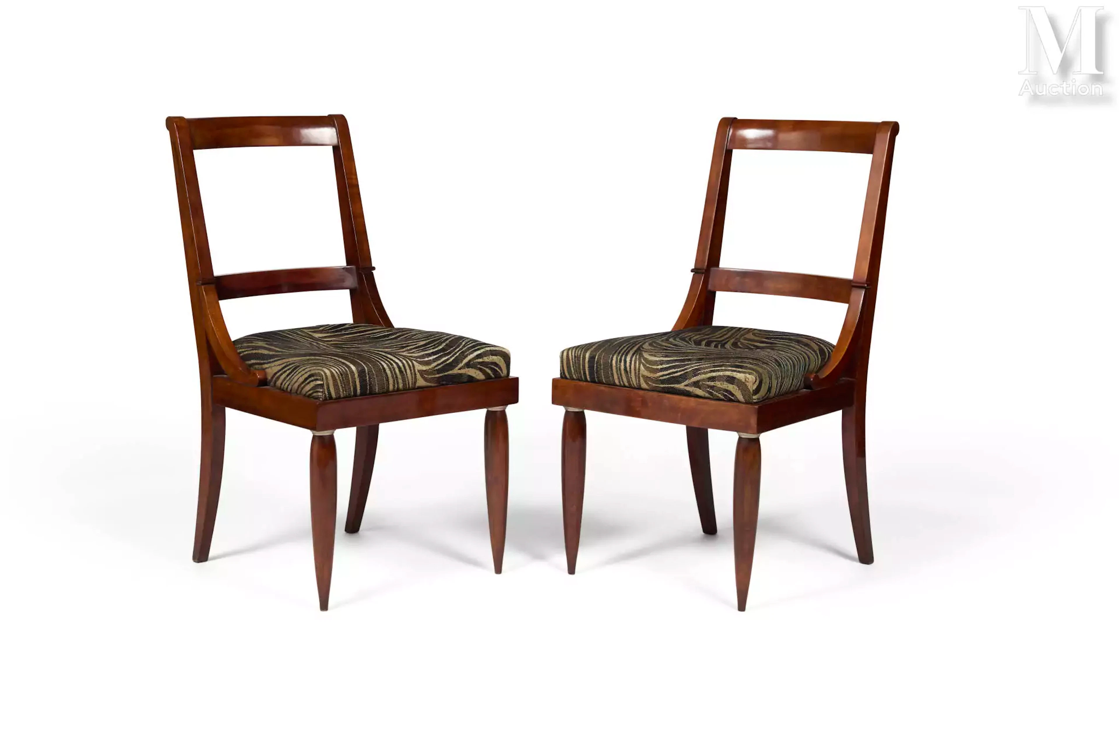 Paire de chaises de style Empire