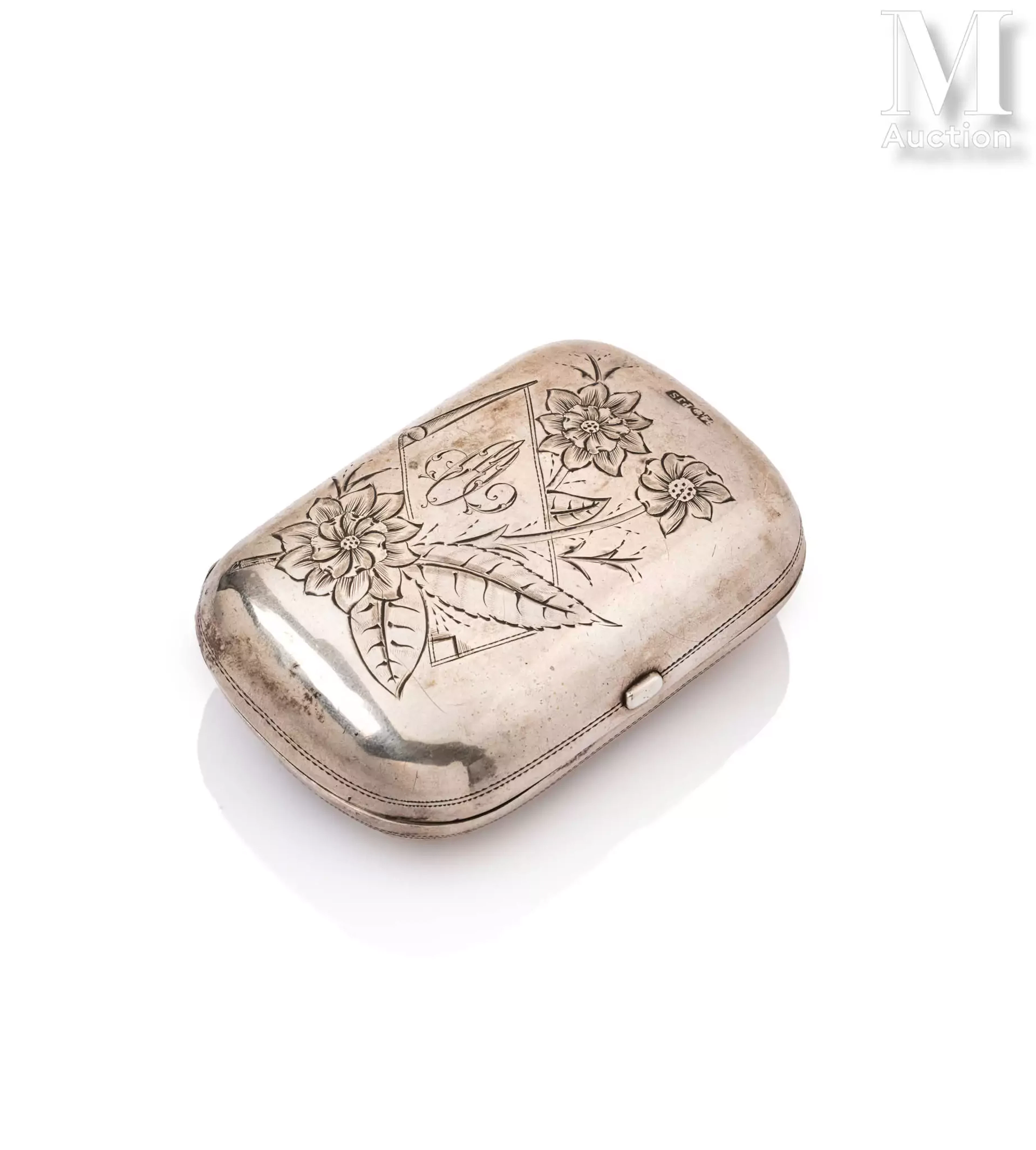 Porte monnaie en argent 84 zolotniks (875 millièmes)