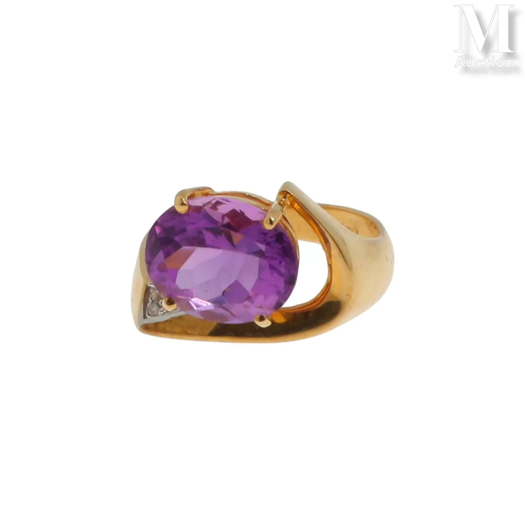 Bague améthyste