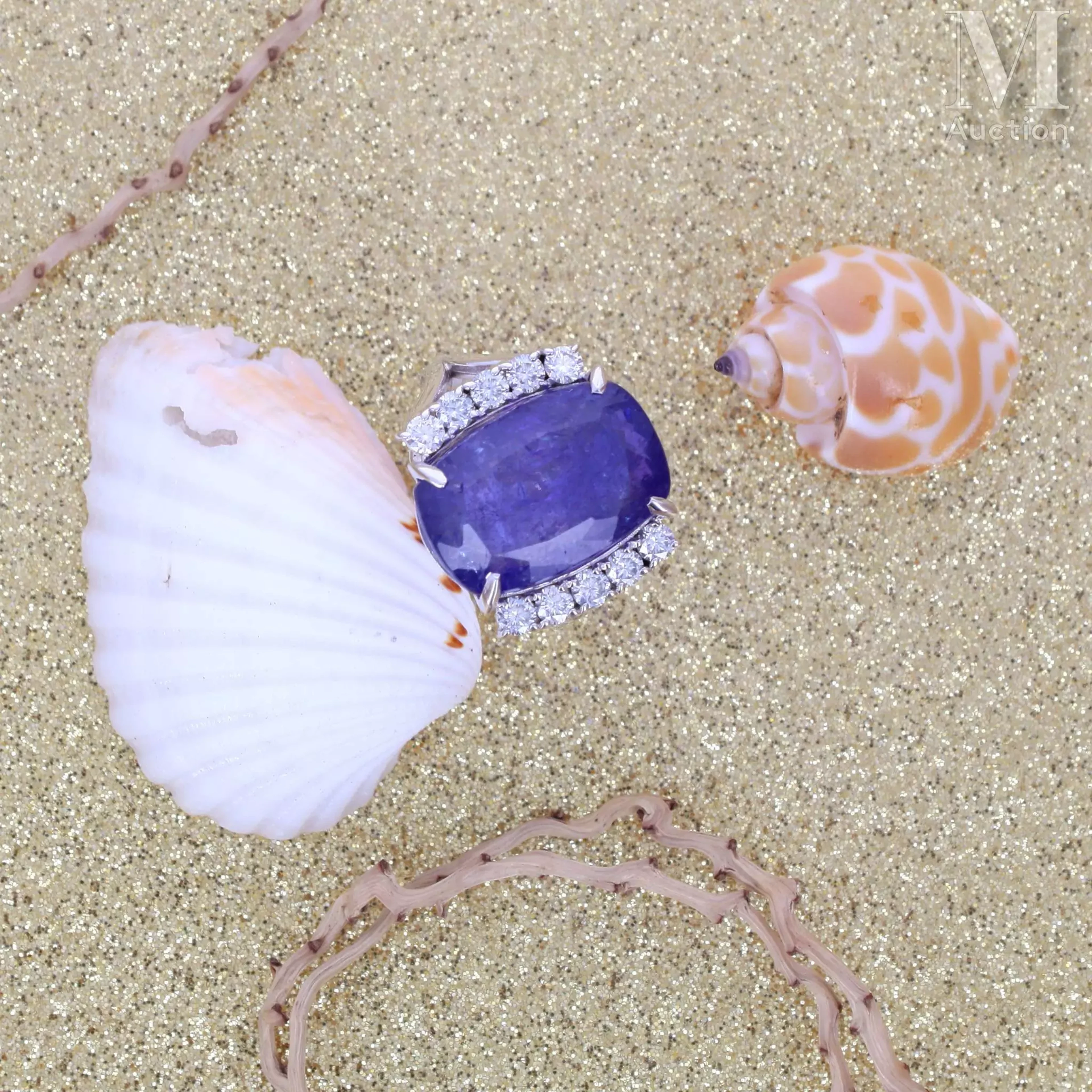 Bague tanzanite