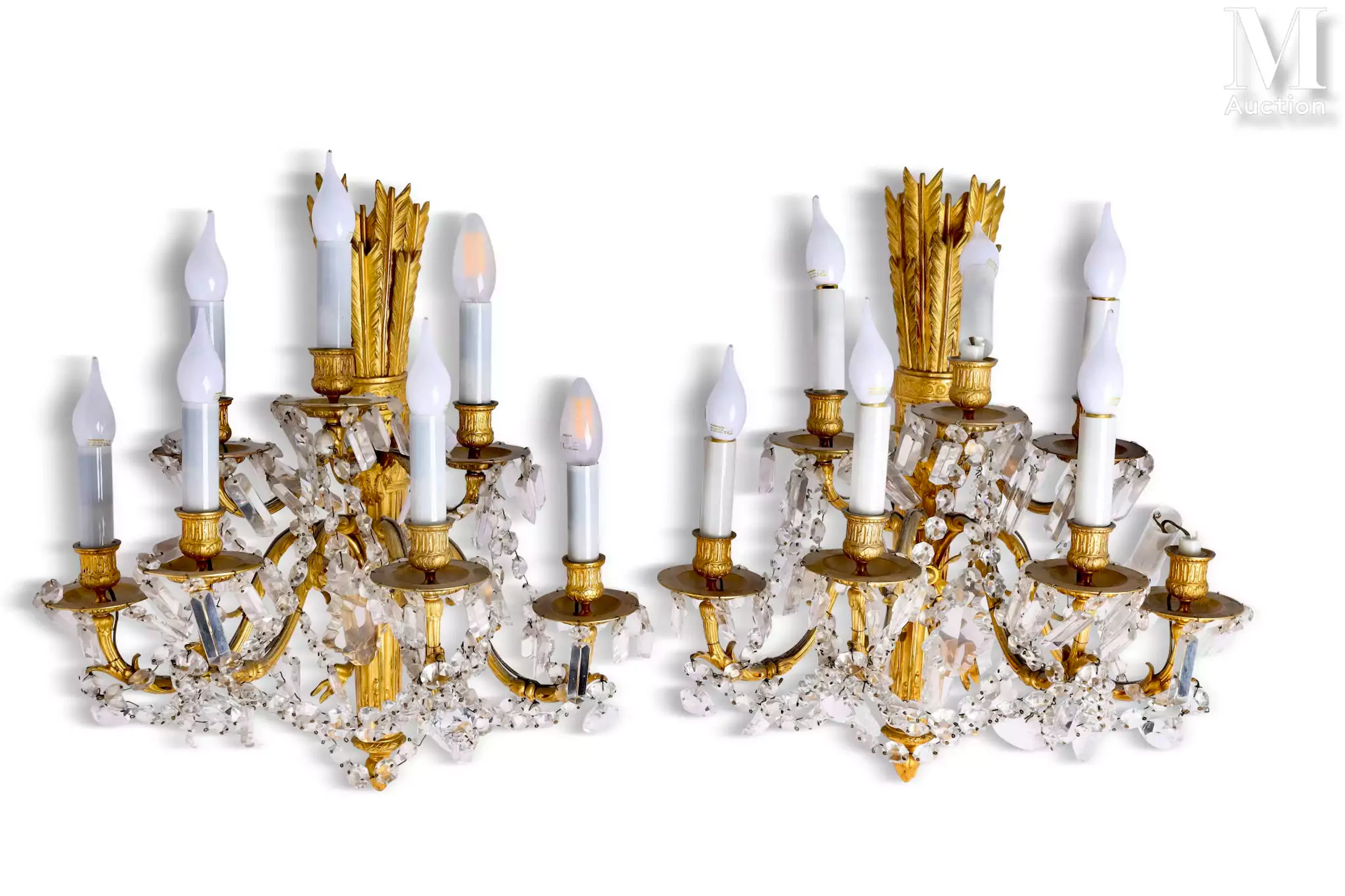 Paire d’appliques