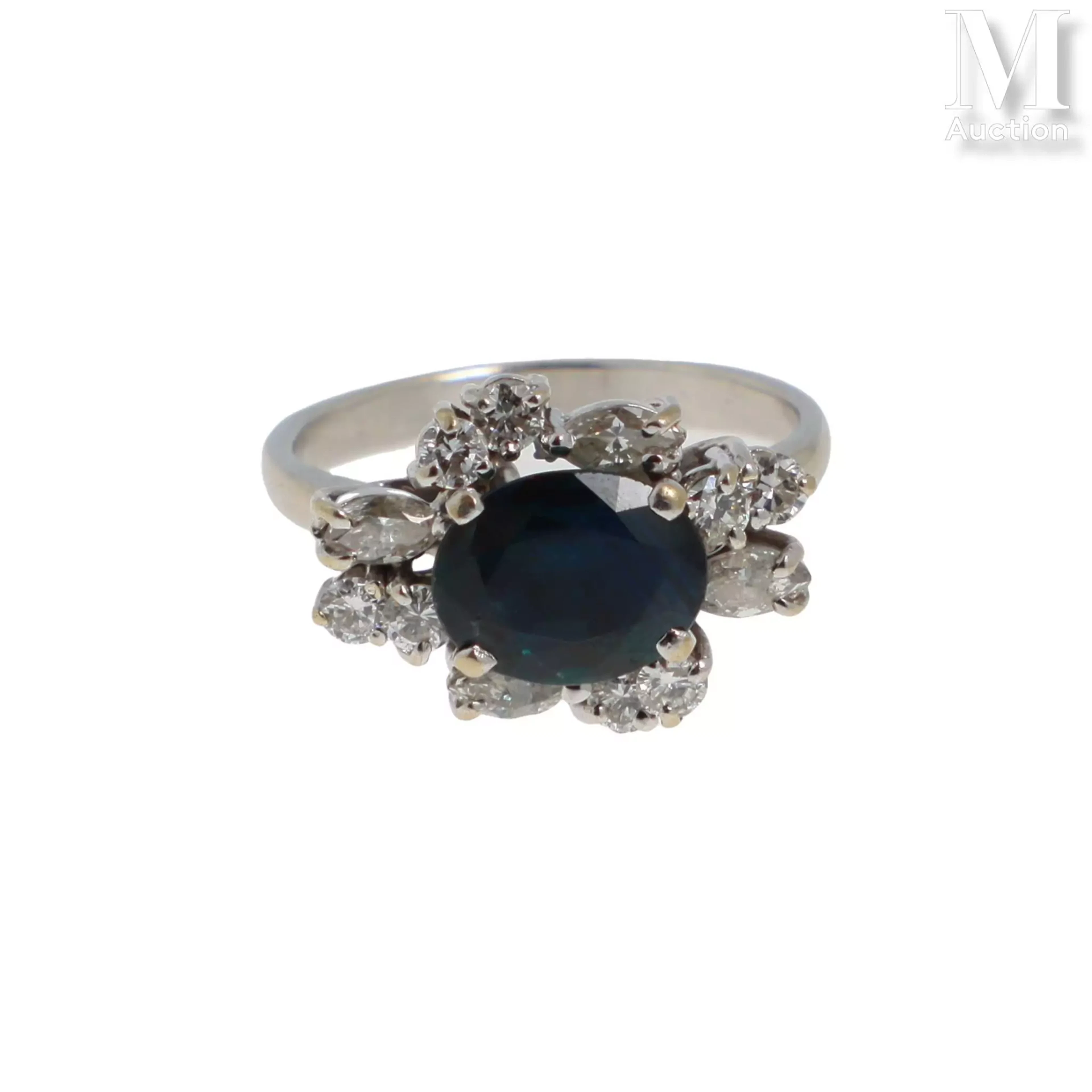 Bague saphir