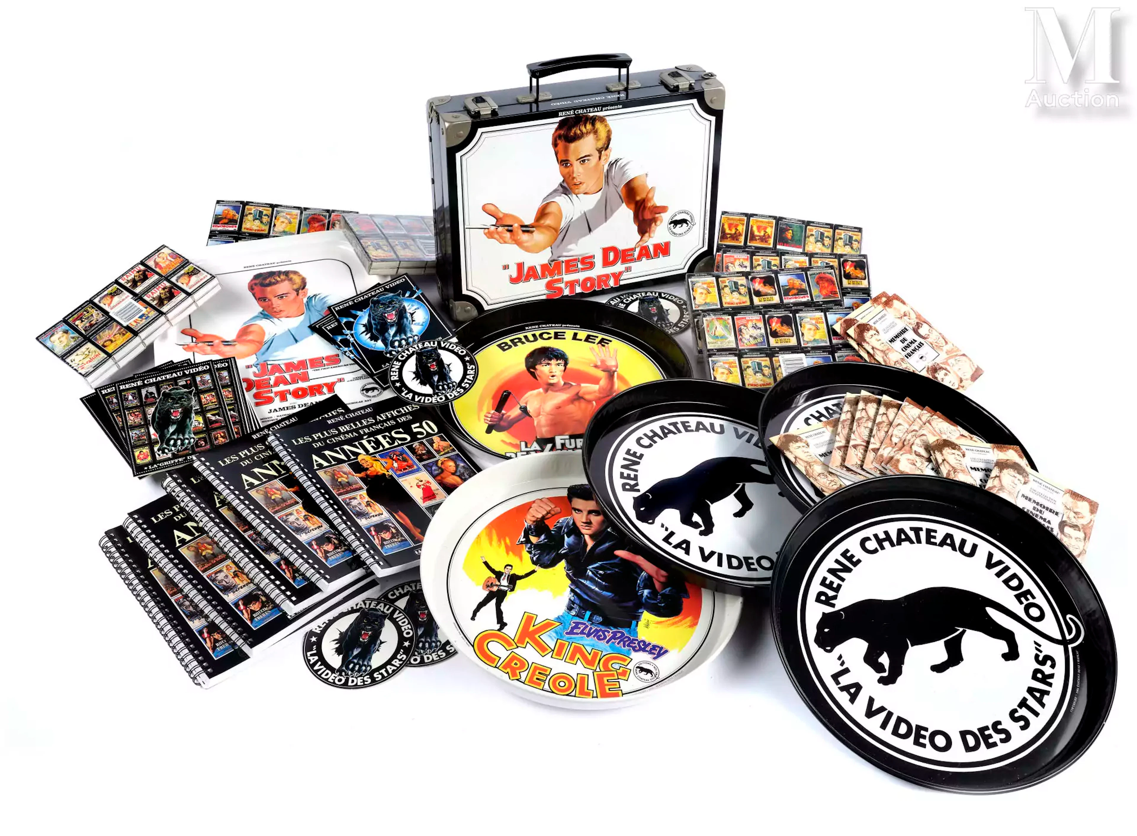 Goodies Objets promotionnels de la "marque" René Chateau Vidéo