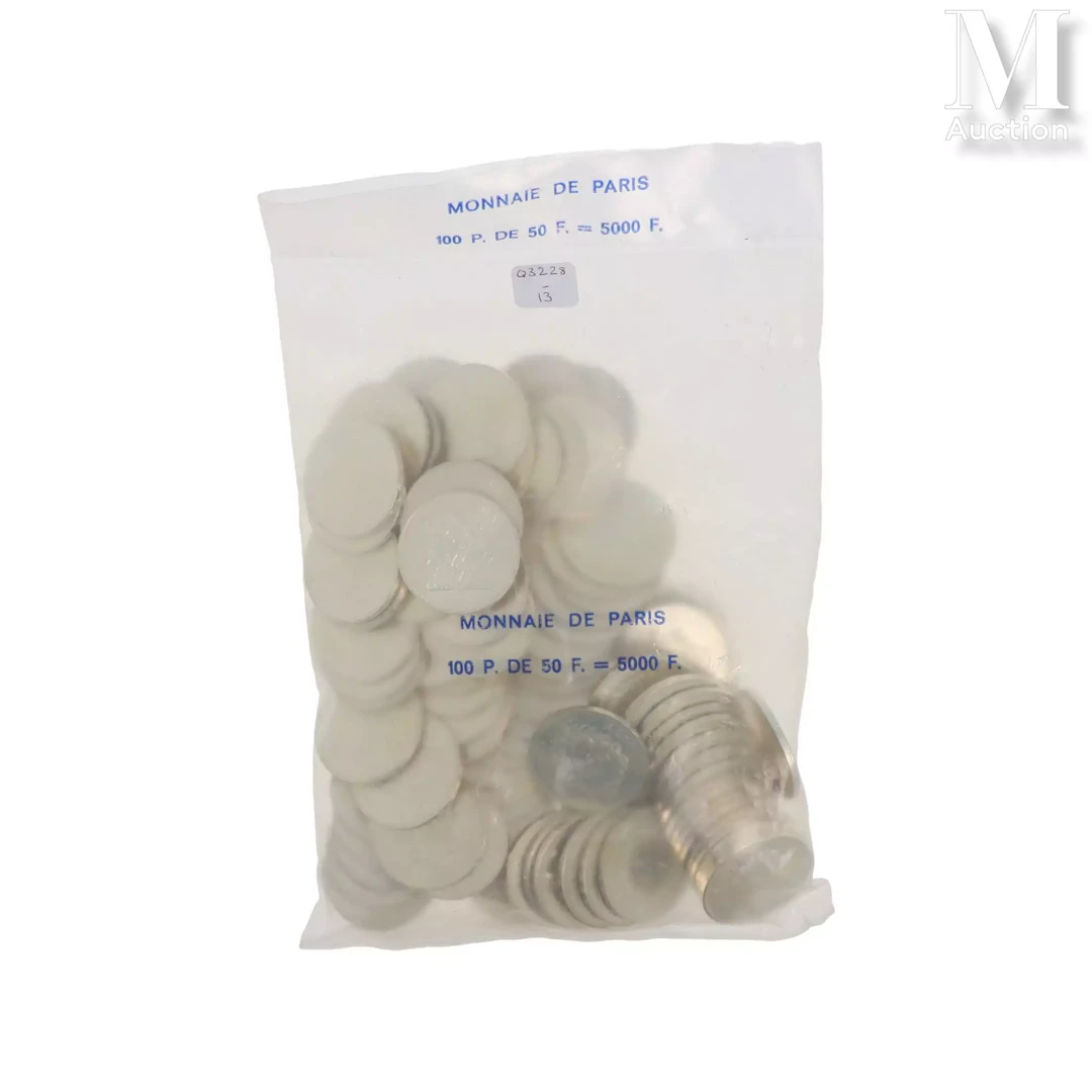 Lot de pièces en argent