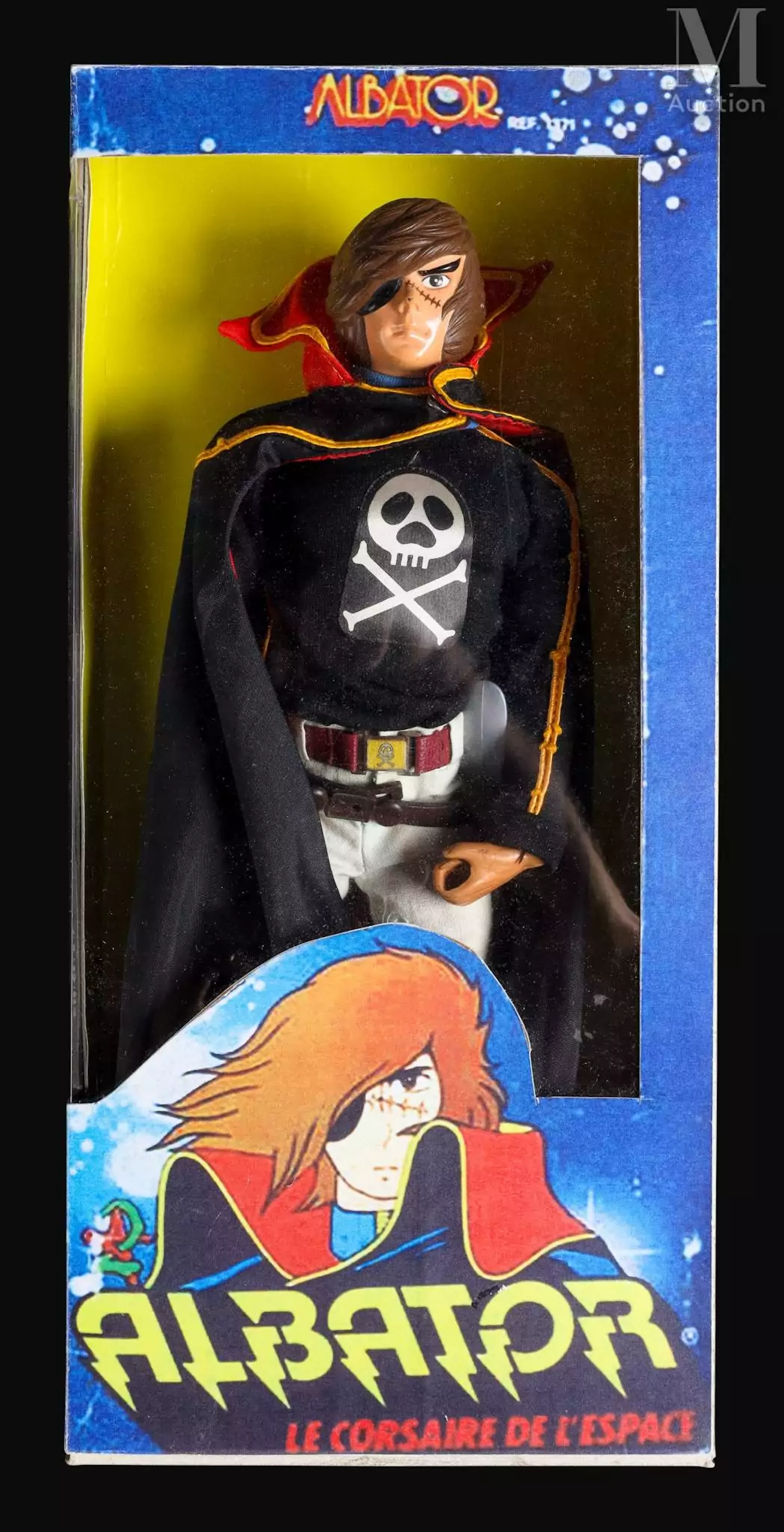 ALBATOR // CAPTAIN HARLOCK Poupée française ALBATOR - Ceji Arbois France, 1979