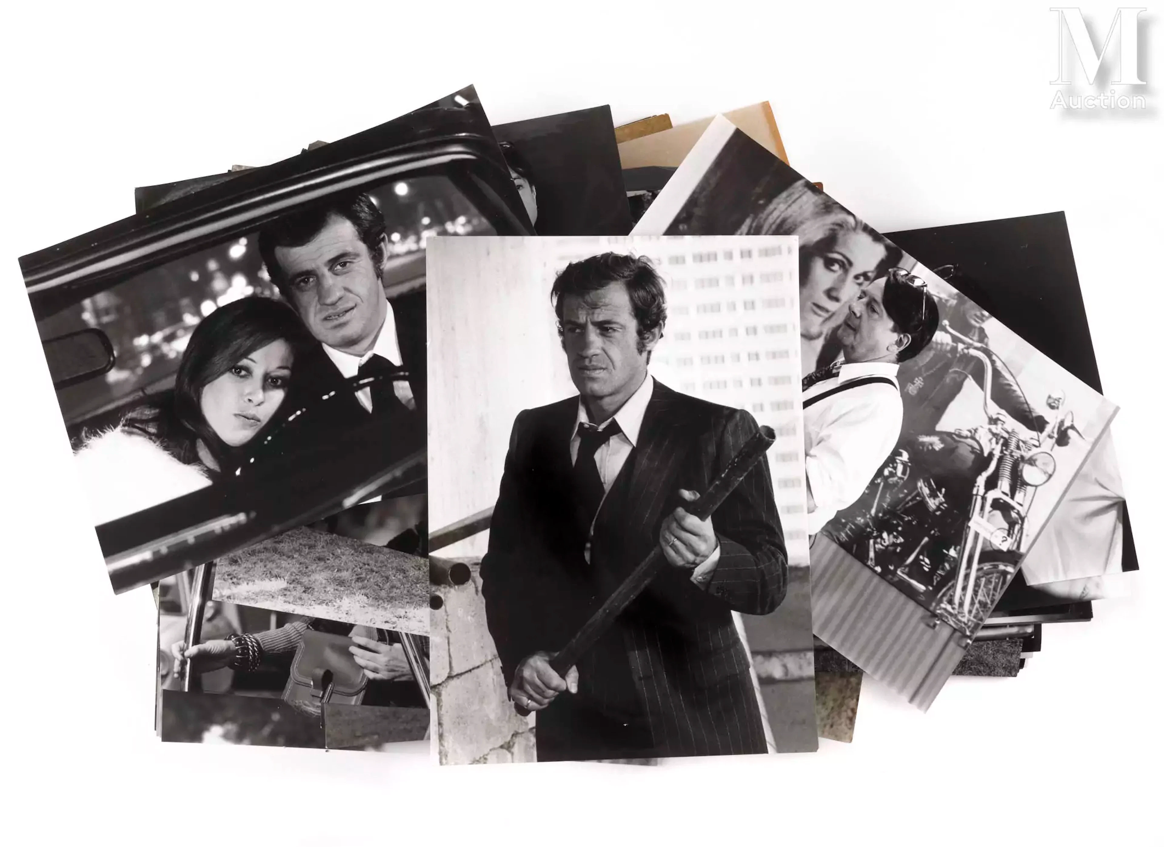 L'HERITIER Jean-Paul Belmondo, Charles Denner, Carla Gravina et Jean