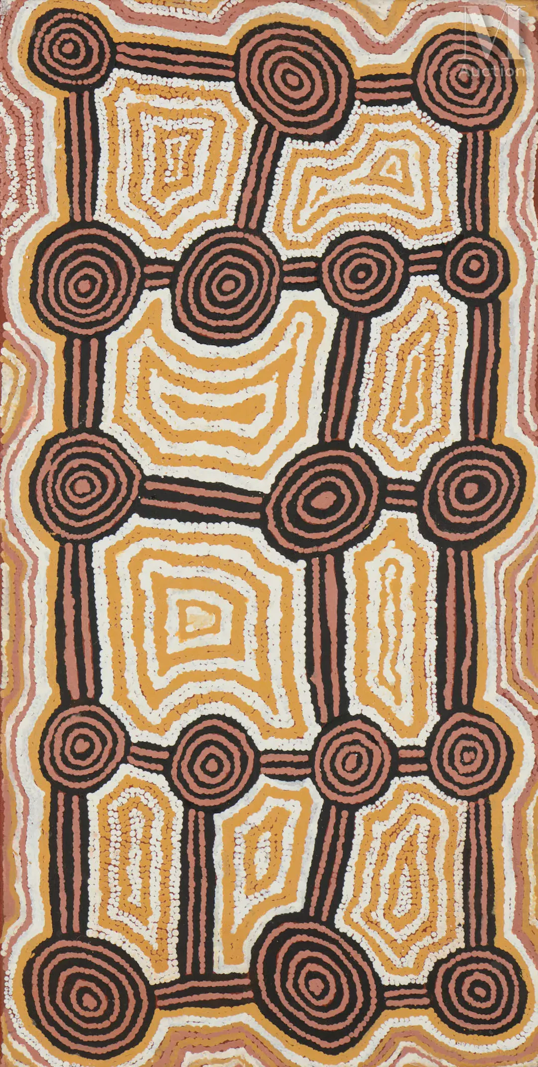 Barney Campbell Tjakamarra (1928 - 2007) Sans titre, 1998