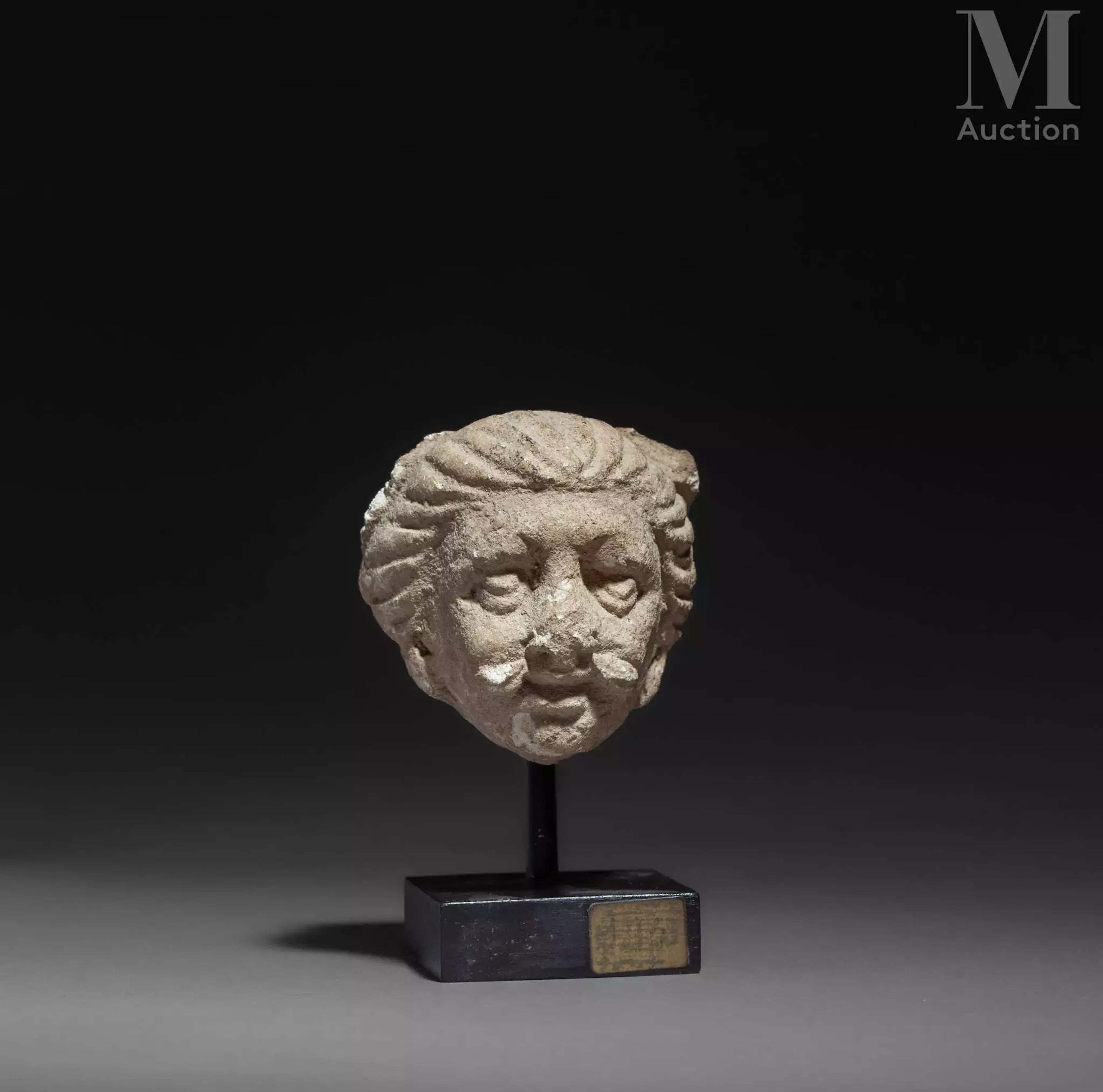 Tête d’homme à la moustache