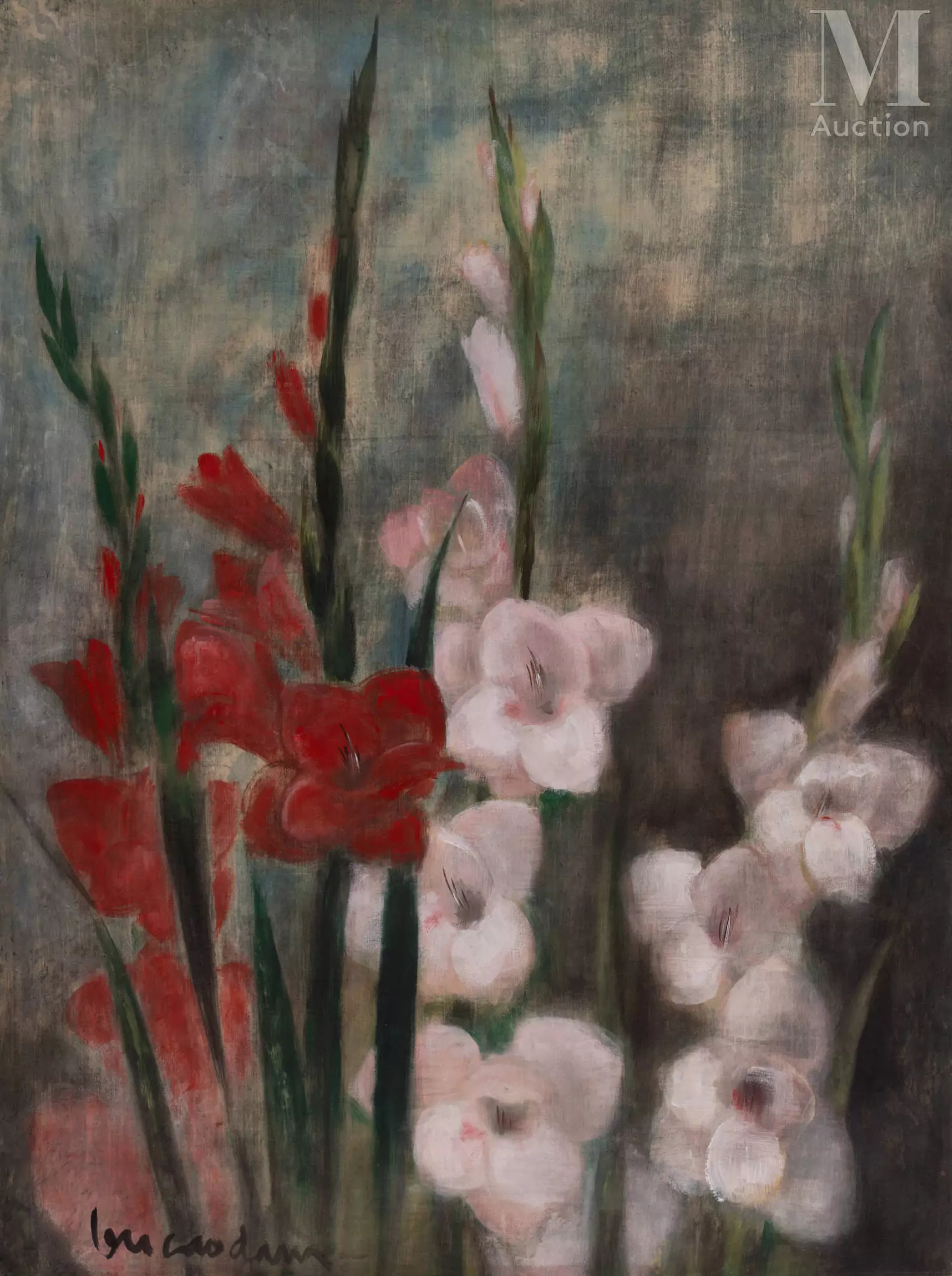 Ⓗ VU CAO DAM (1908 - 2000) "Éclat printanier"