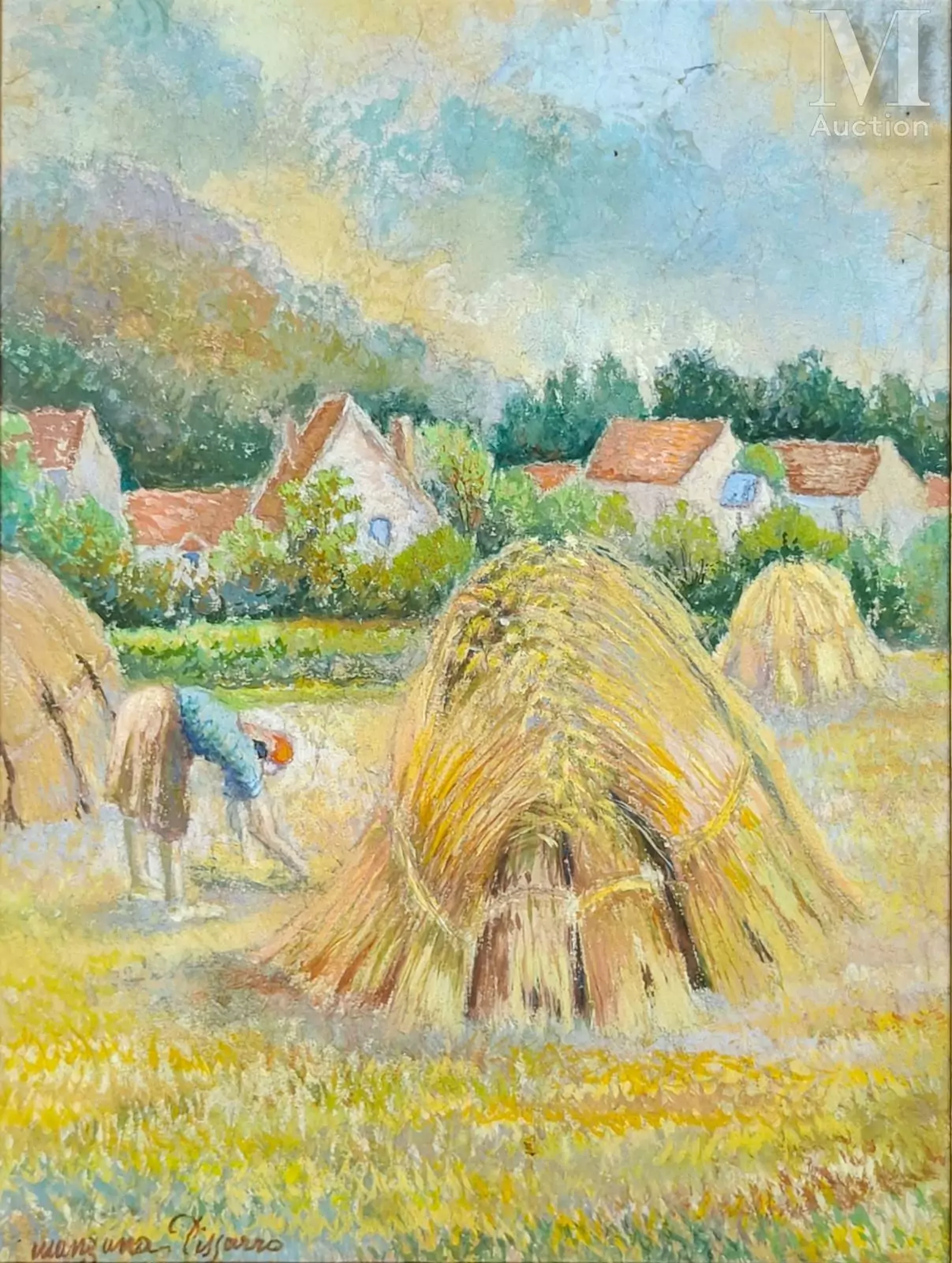 Georges Manzana-Pissarro (1871-1961) La moisson