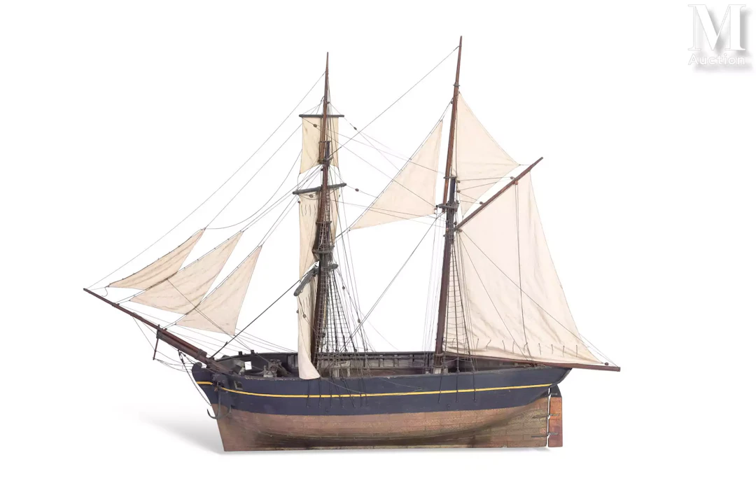 Maquette d’un Brigantin