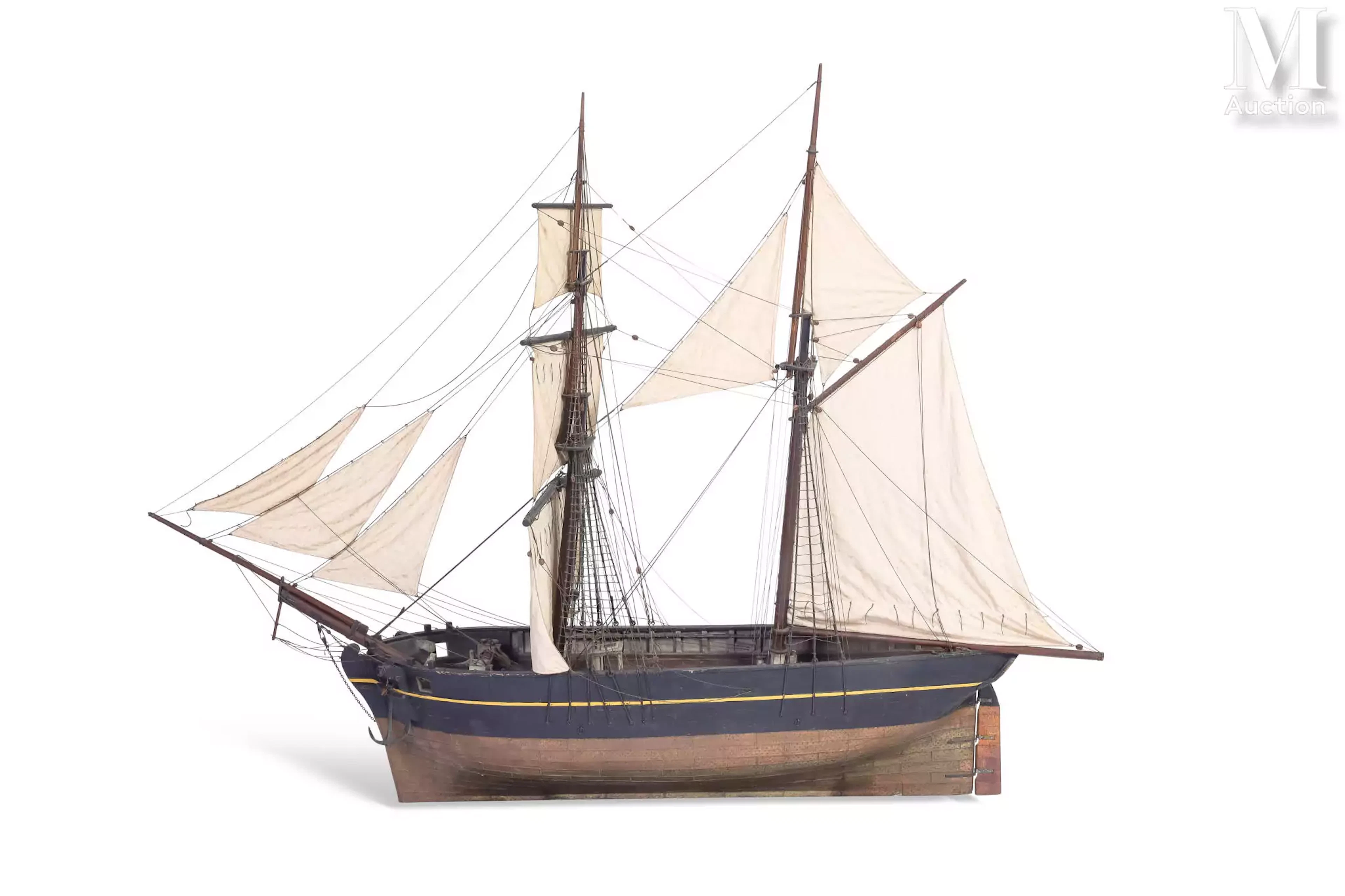 Maquette d’un Brigantin
