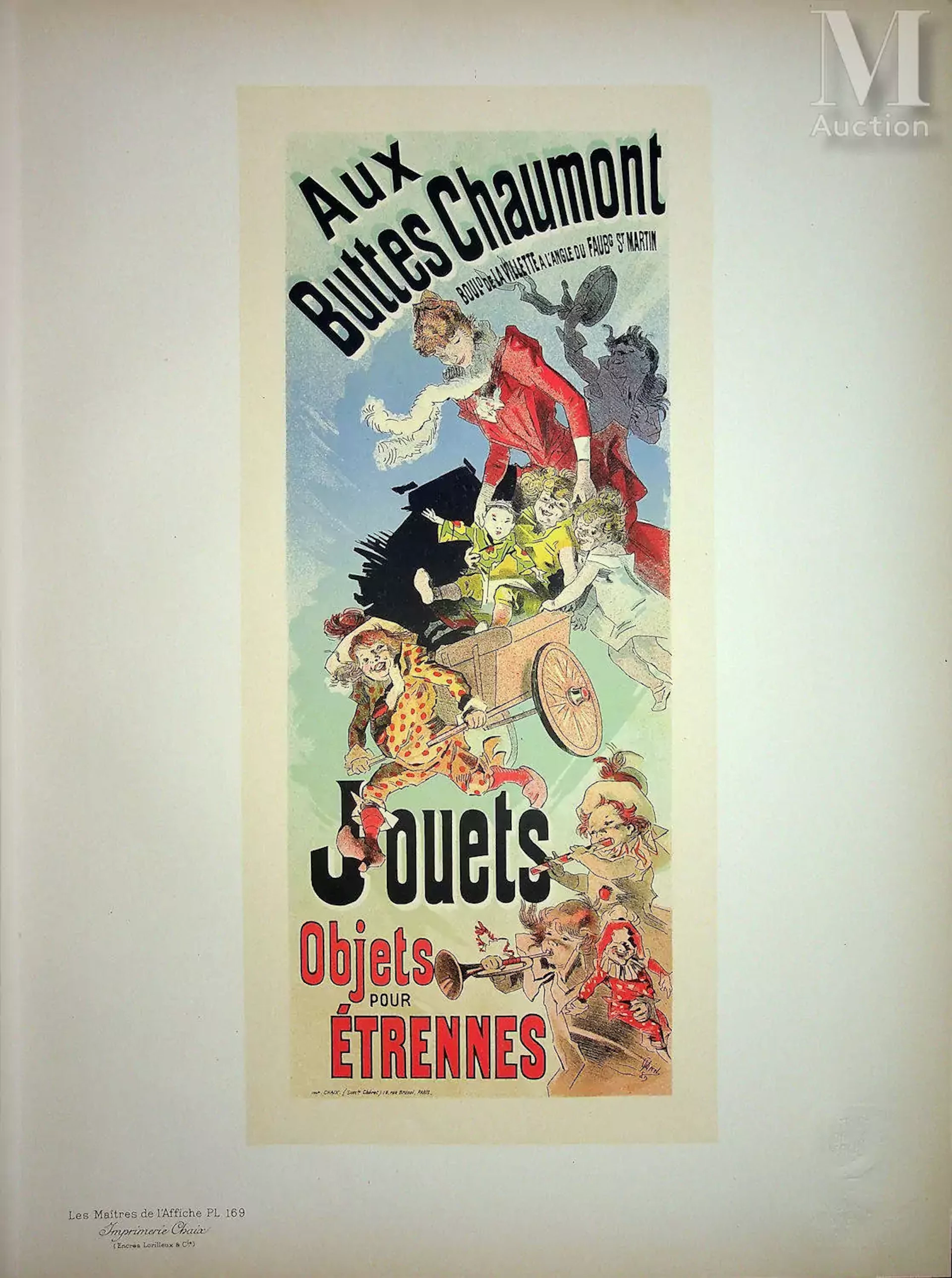 CHERET Jules La parade des jouets, 1899