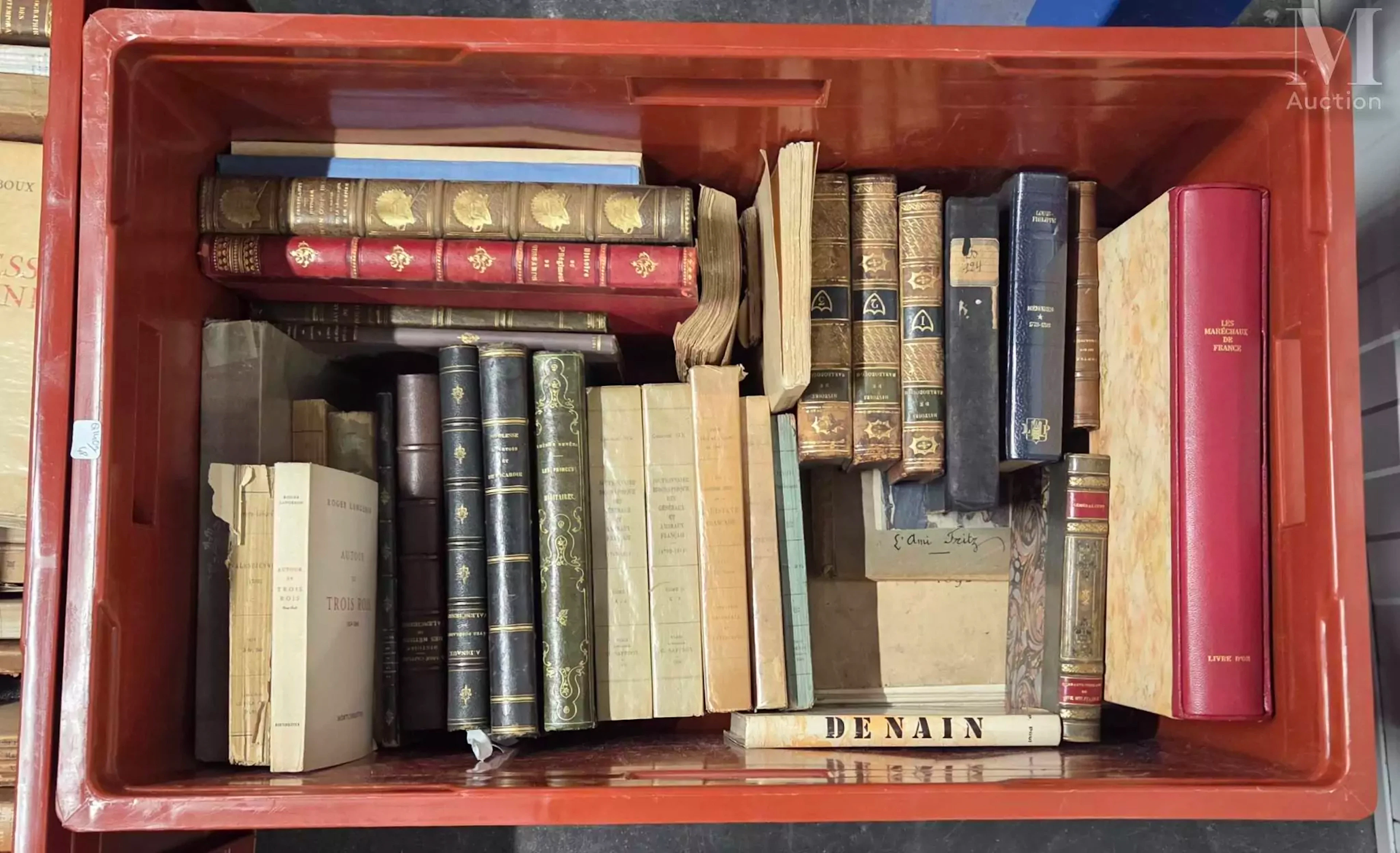 Manette de livres