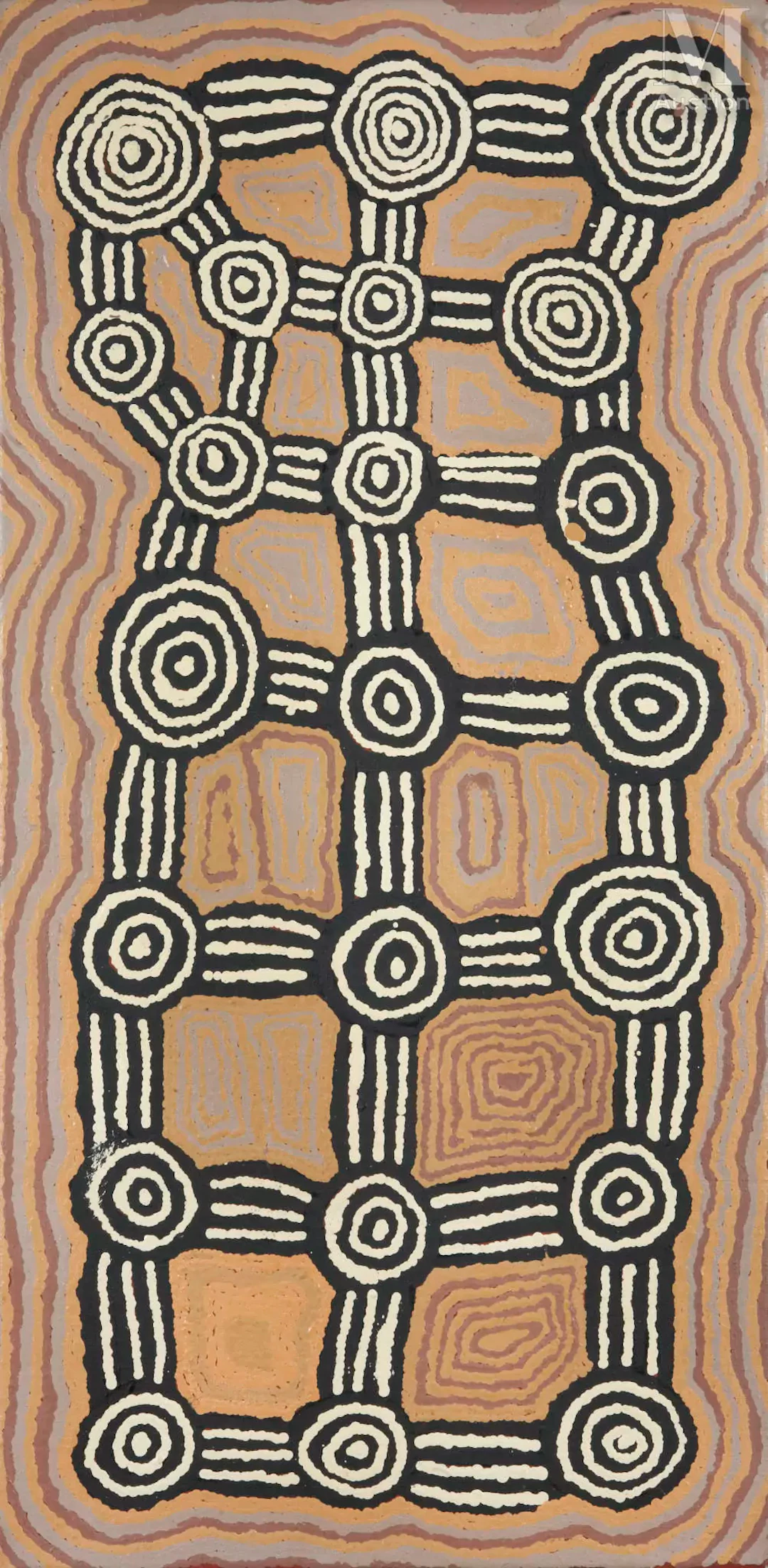 Billy Nolan Tjapangati (c. 1940 - 2003) Sans titre, 1998