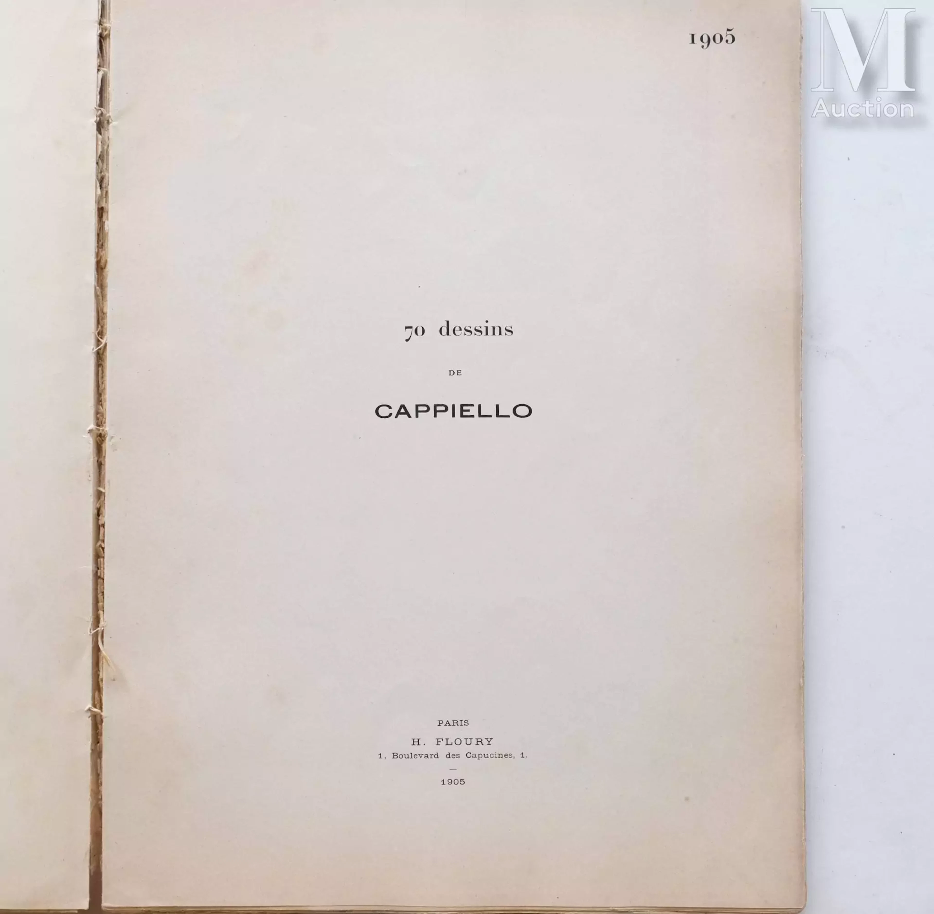 CAPPIELLO (1875-1942) Soixante dix dessins ou caricatures