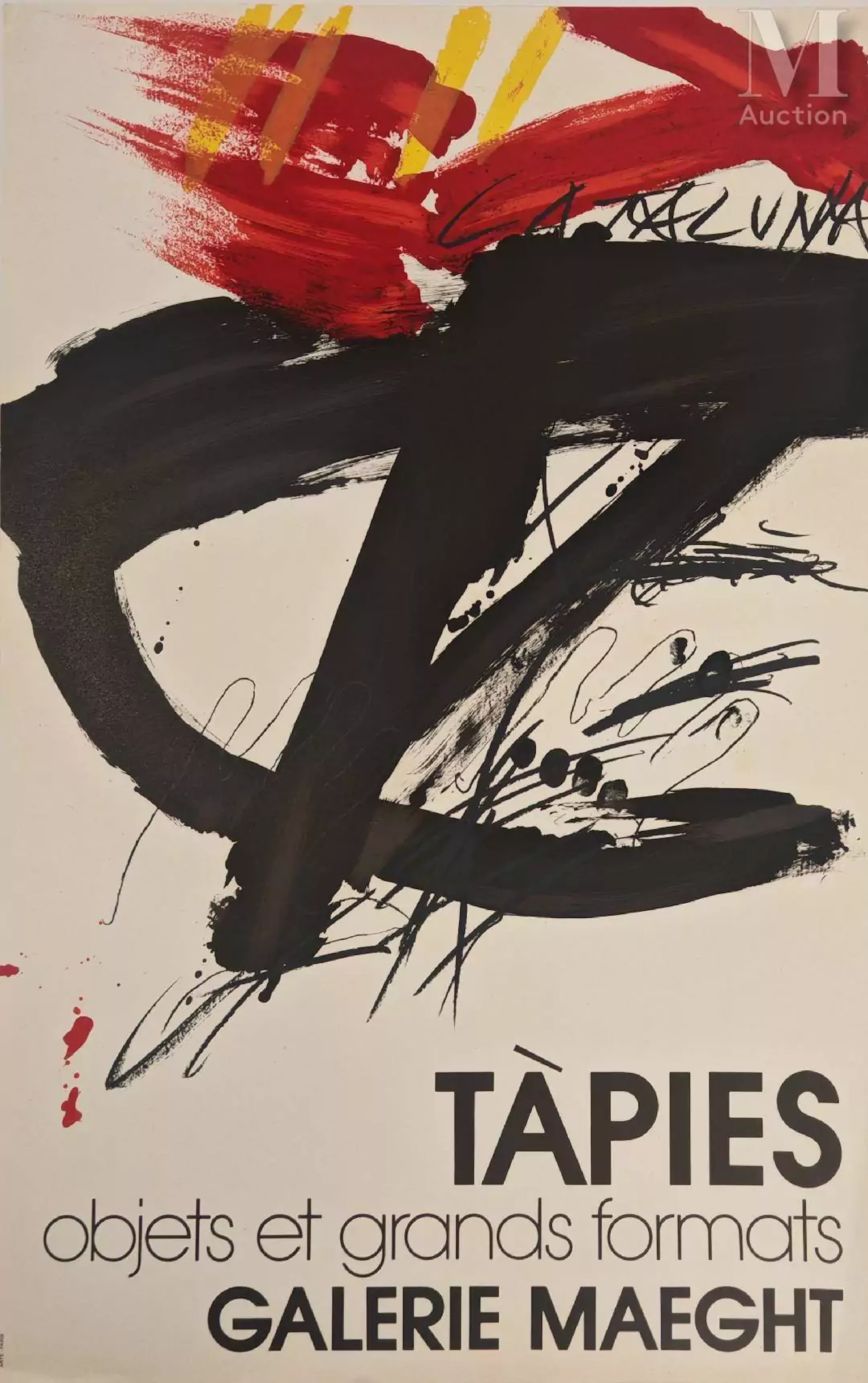 Antoni TAPIES (1923-2012) Trois affiches