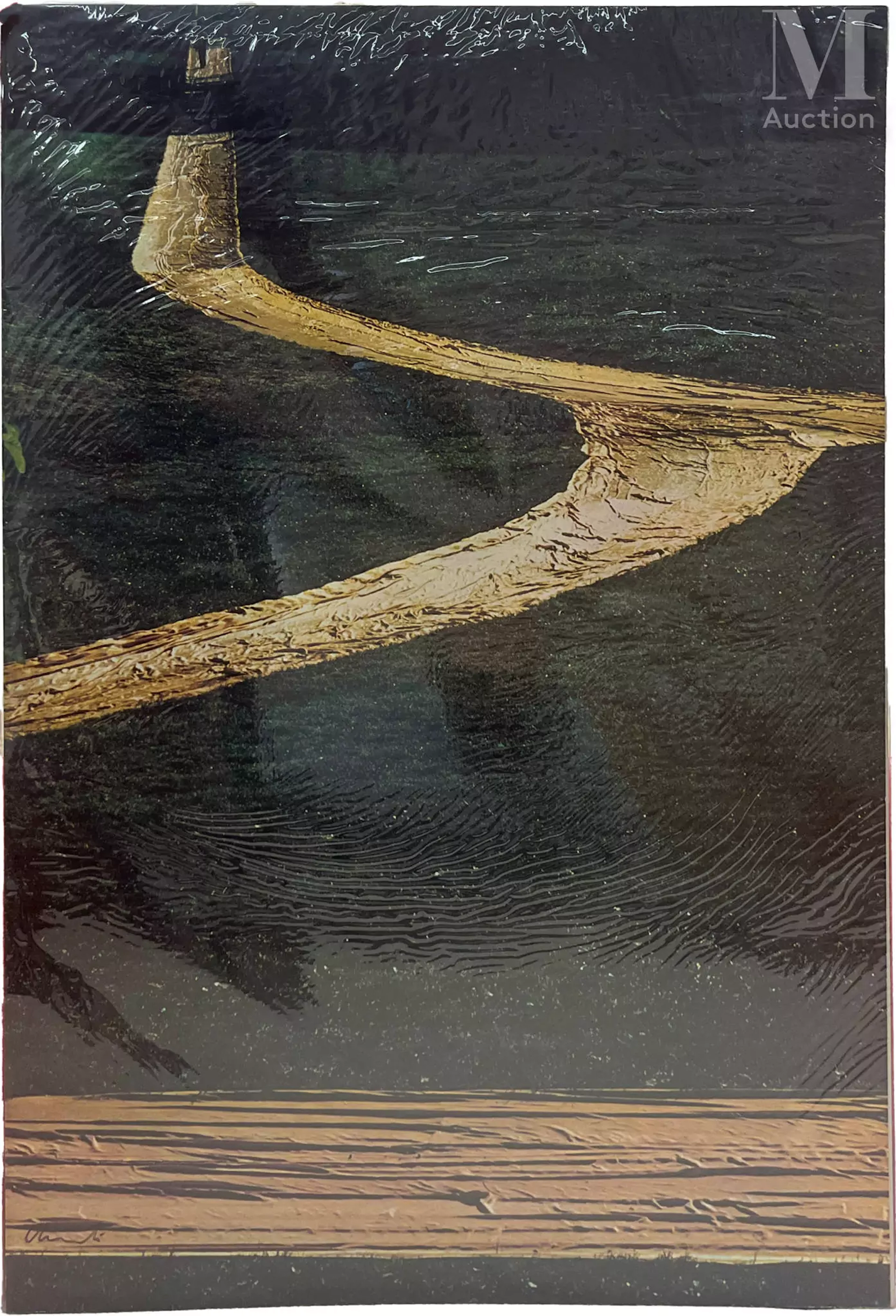 CHRISTO & JEANNE-CLAUDE (1935–2020), (1935–2009) Wapped Walk, 1977