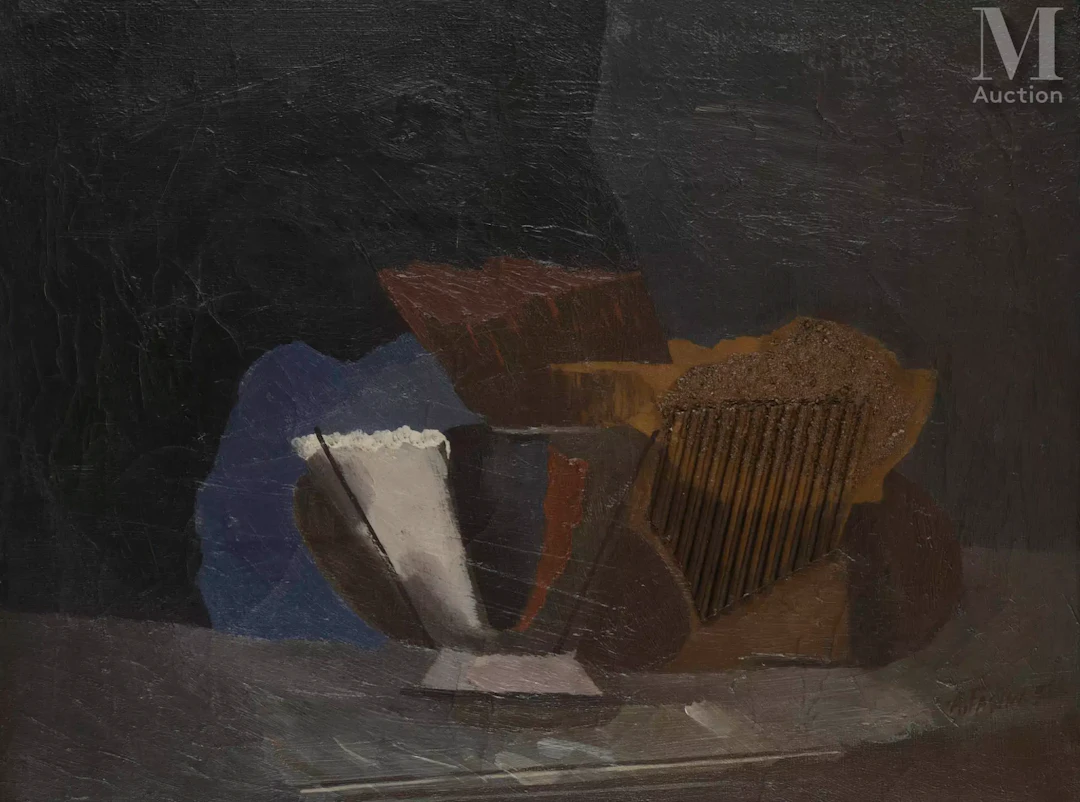 Alexandre FASINI (Kiev 1892 - Auschwitz 1942) Composition