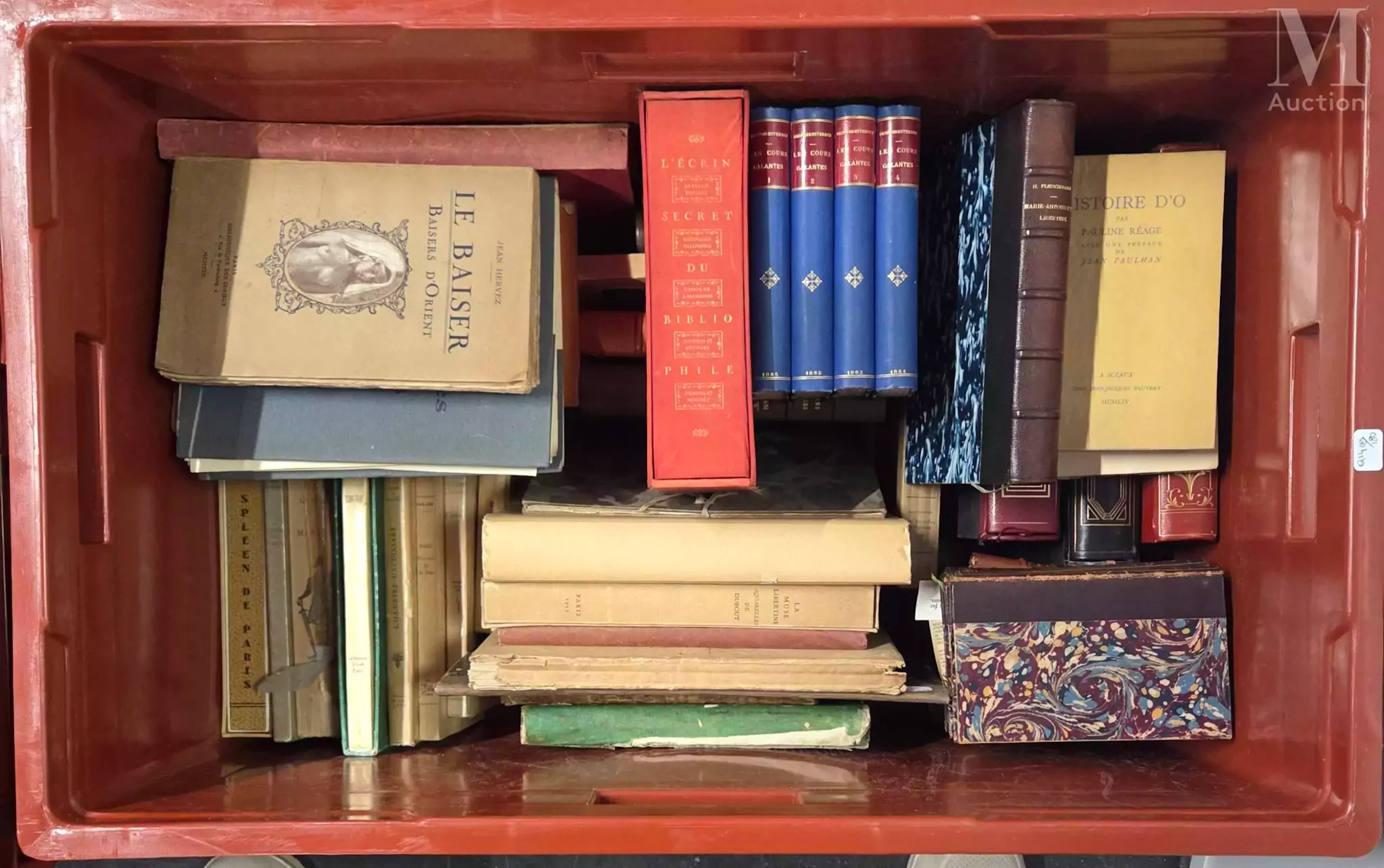 Manette de livres