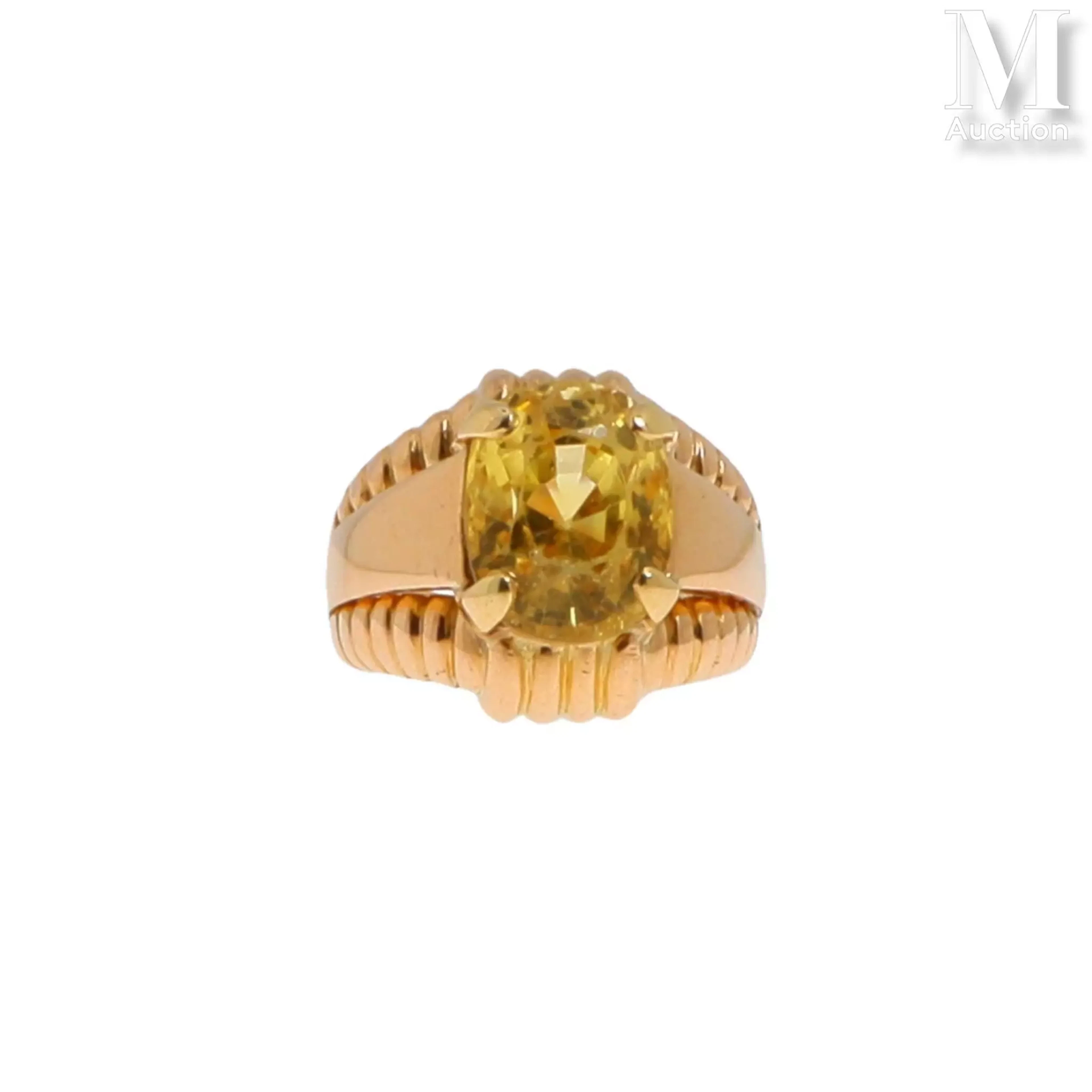 Bague saphir