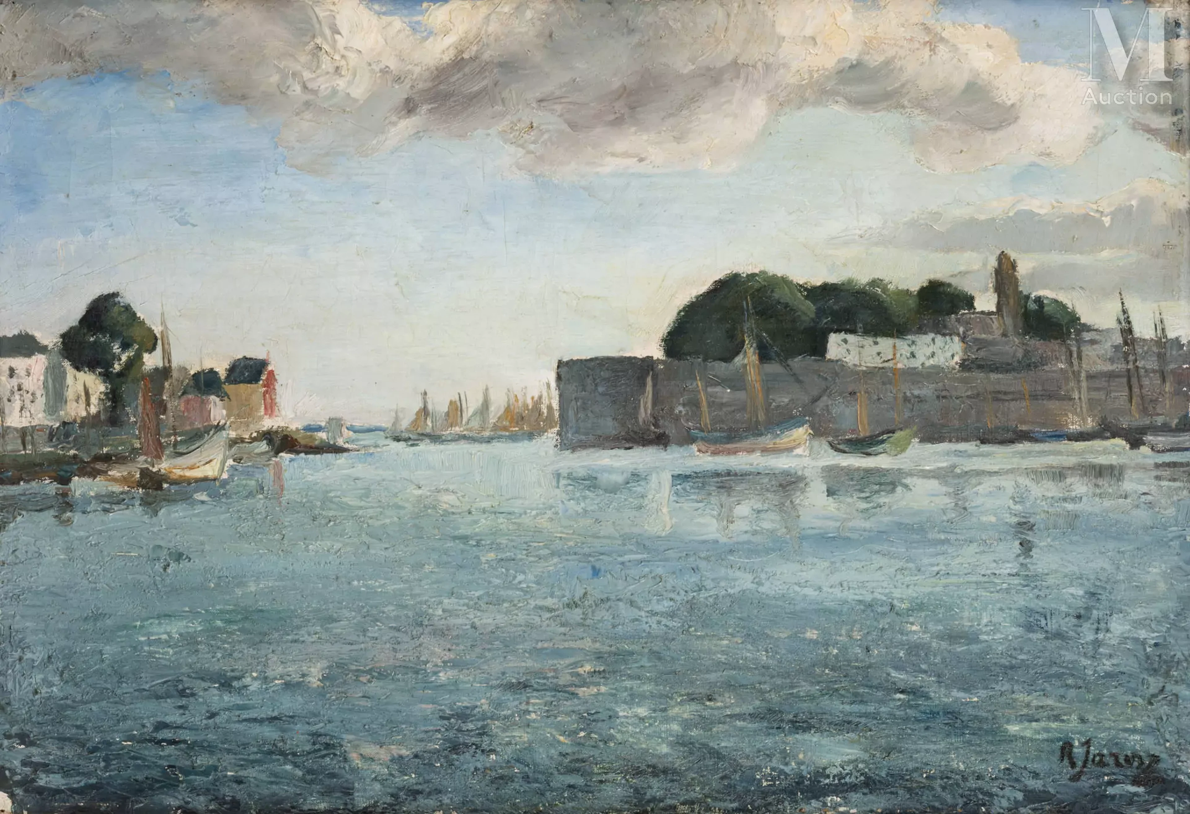 Roman JAROSZ (Rava-Rouska 1889 – Paris 1932) Port de Concarneau