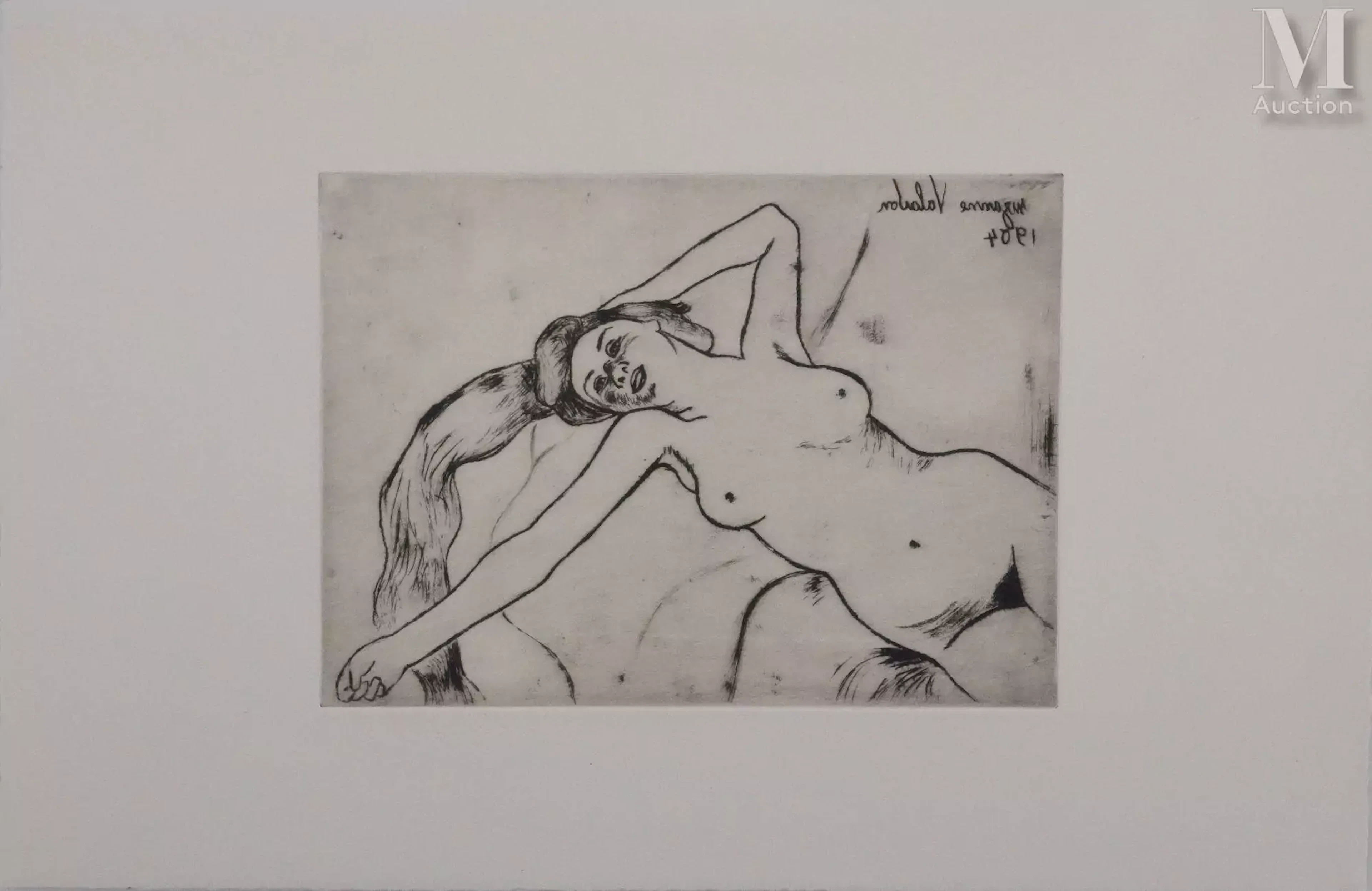 VALADON Suzanne Ketty s'étirant, 1932