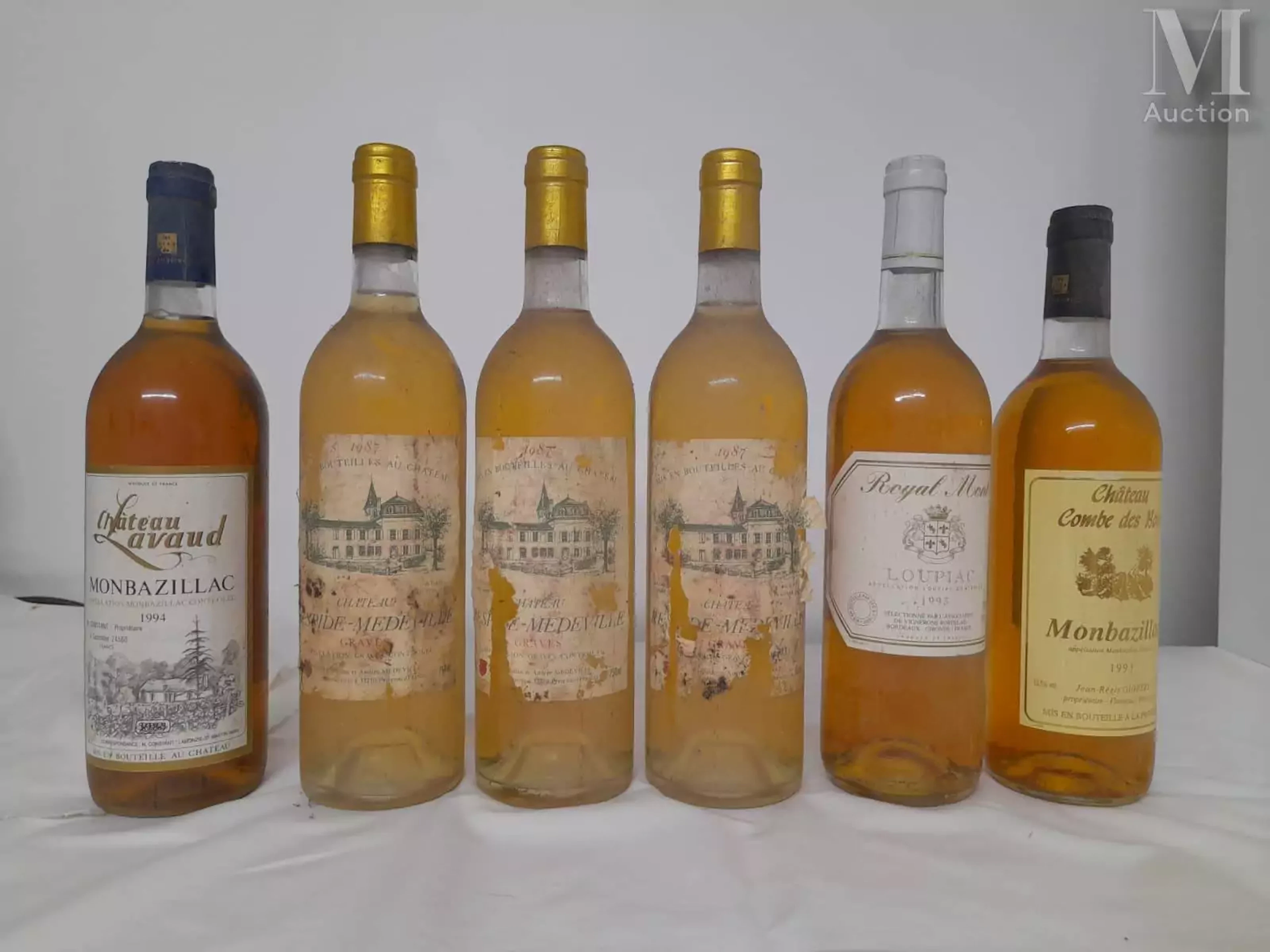 Bordeaux blanc : Château Combe des Bois, Montbazillac 1993, Loupiac