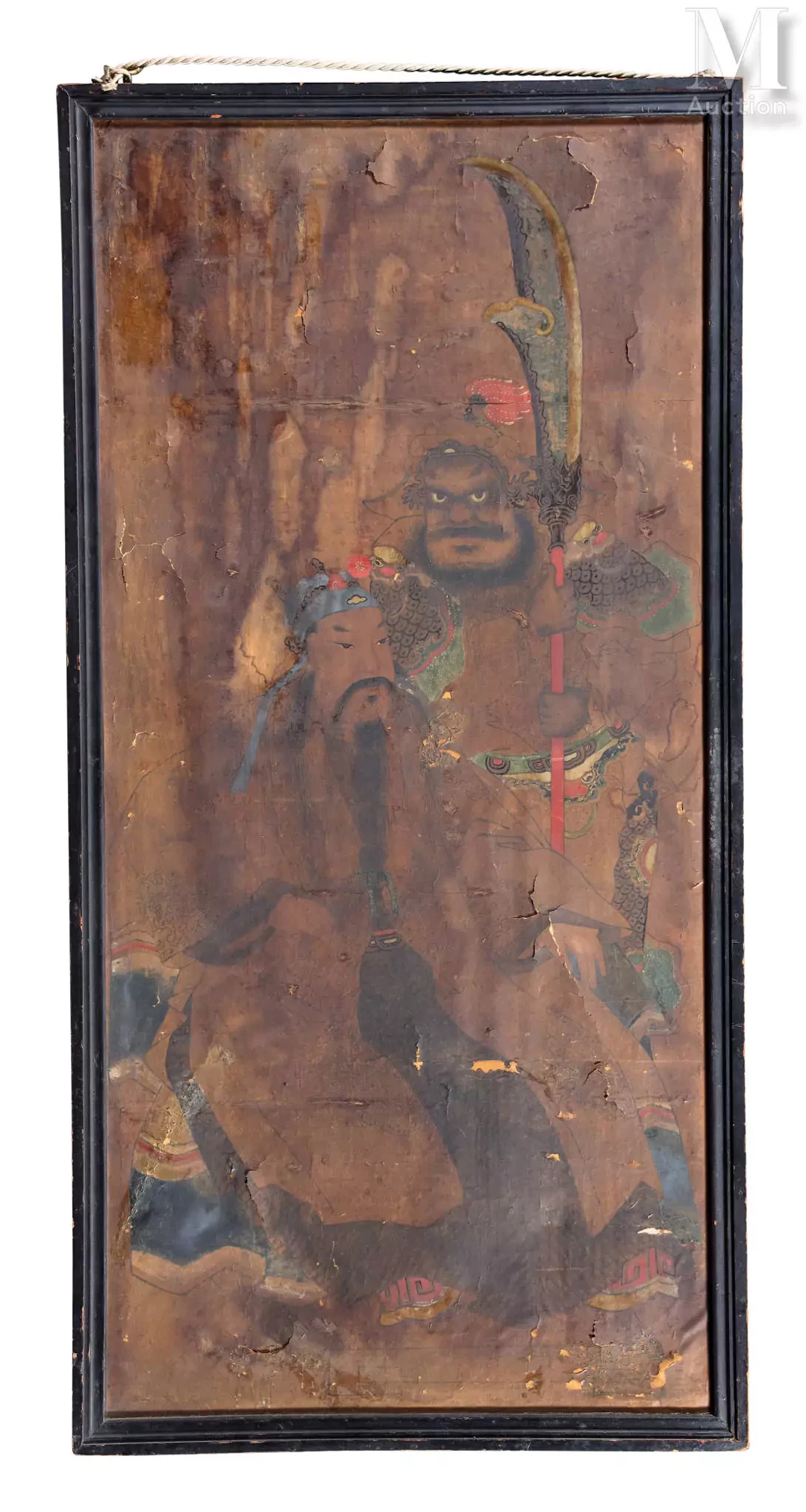 CHINE, XIXe siècle Peinture sur papier