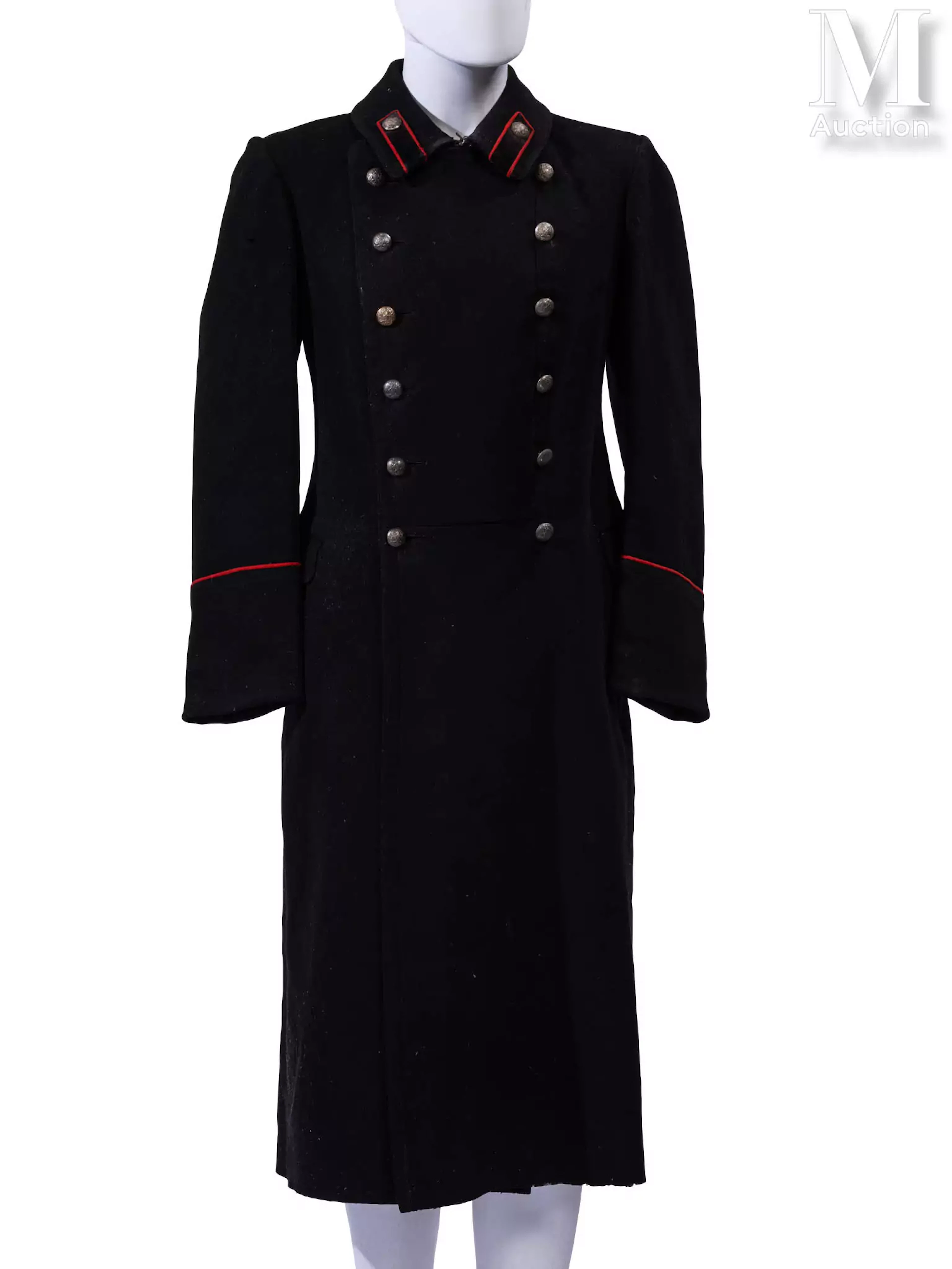 Manteau d’officier rattaché à l'École des ingénieurs de la Marine