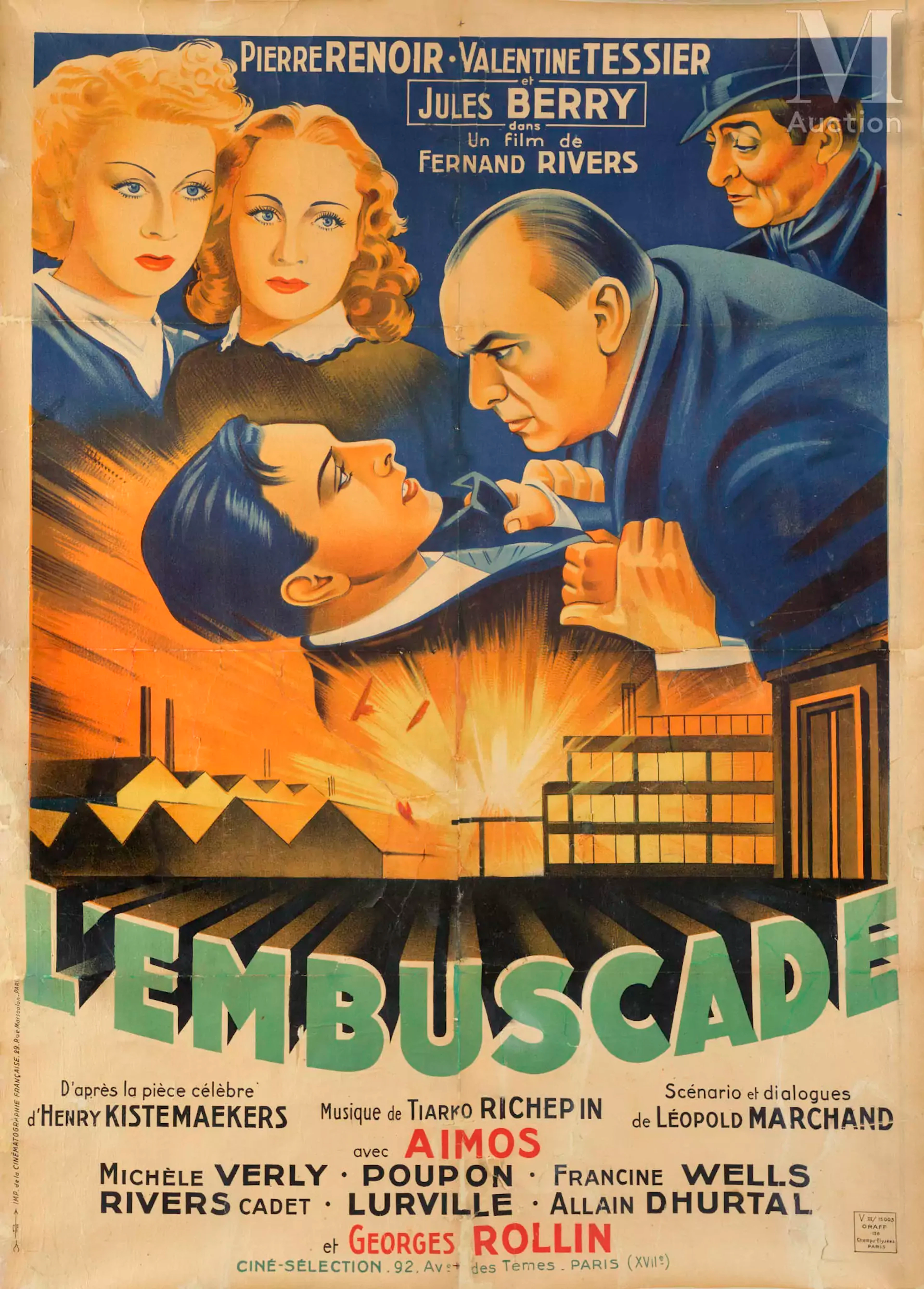 Jules BERRY Deux affiches