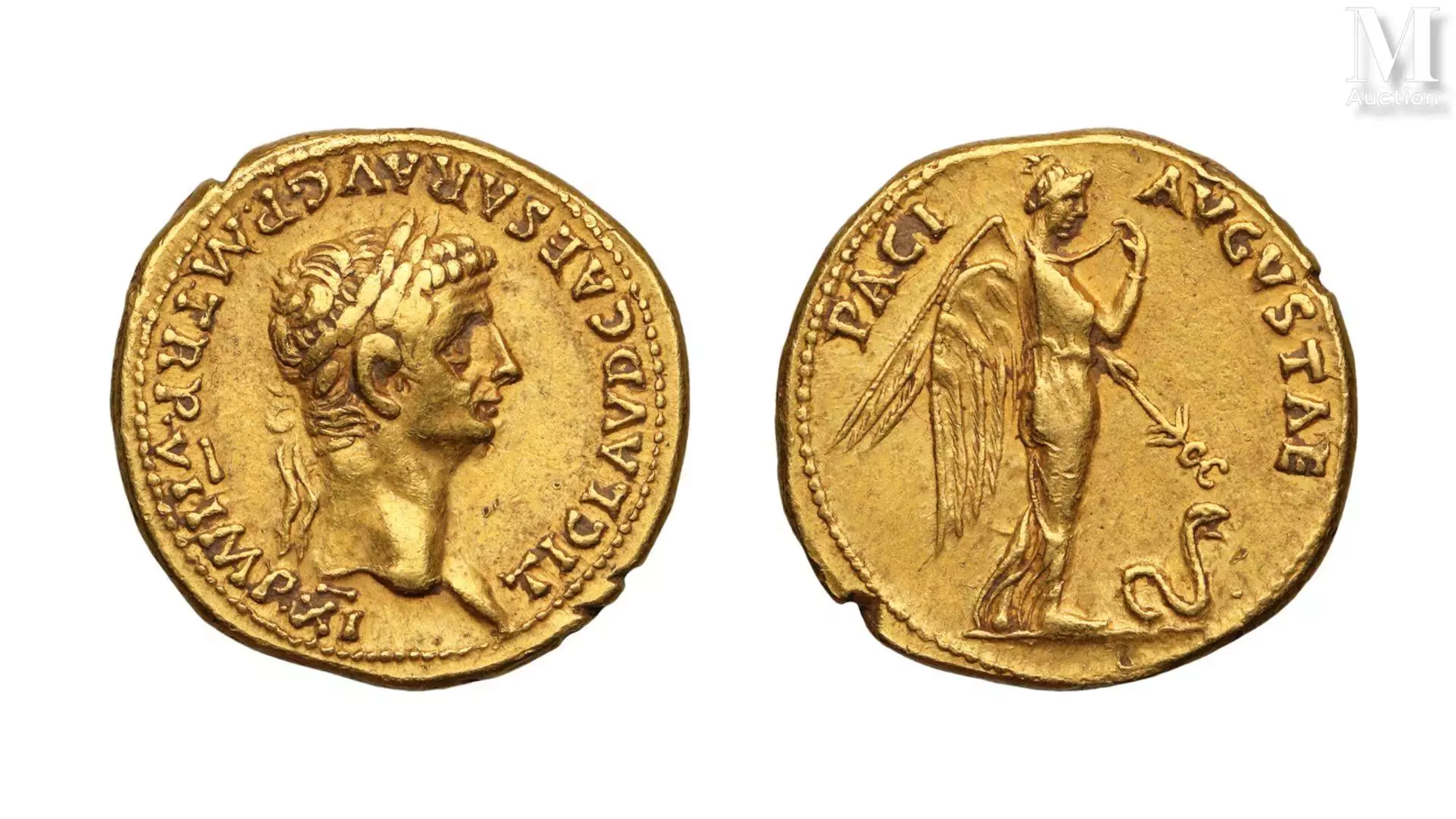 Claude 41-54 ap. JC. Aureus Lyon.