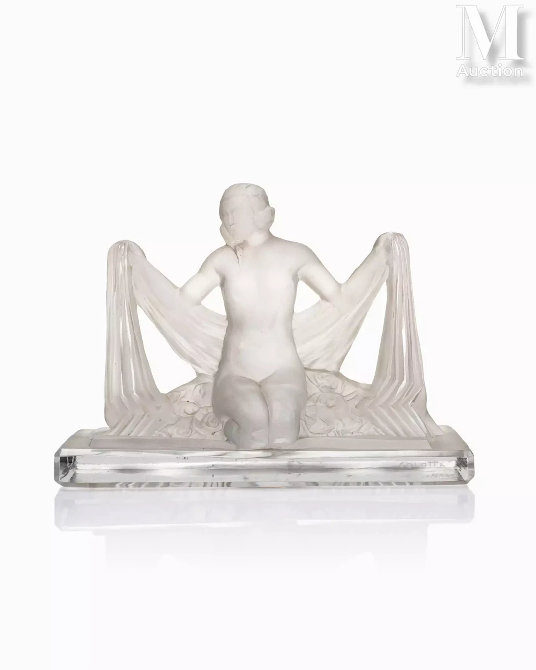 Aristide COLOTTE (1885 - 1959) "Baigneuse agenouillée"
