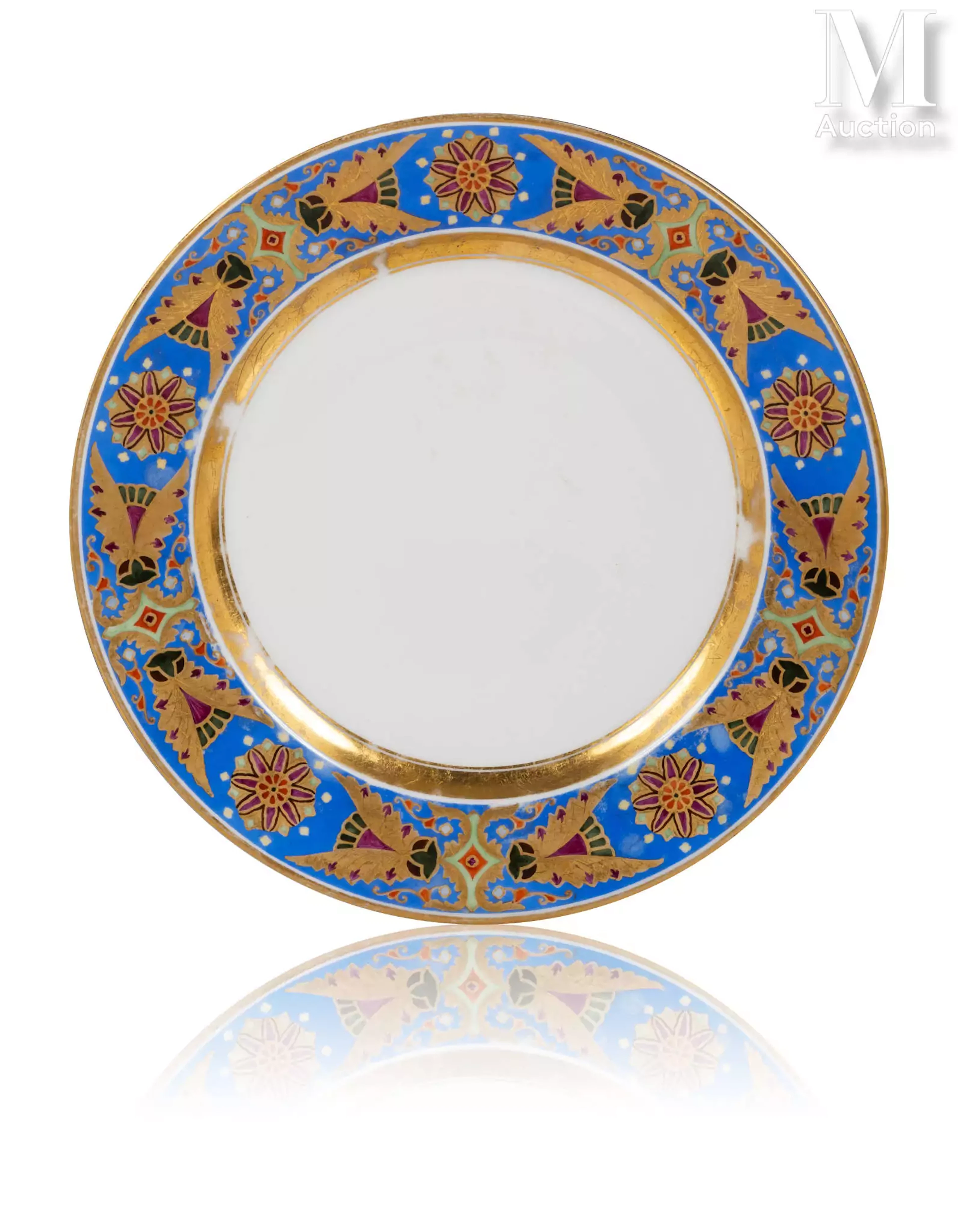 Assiette du service Gothique