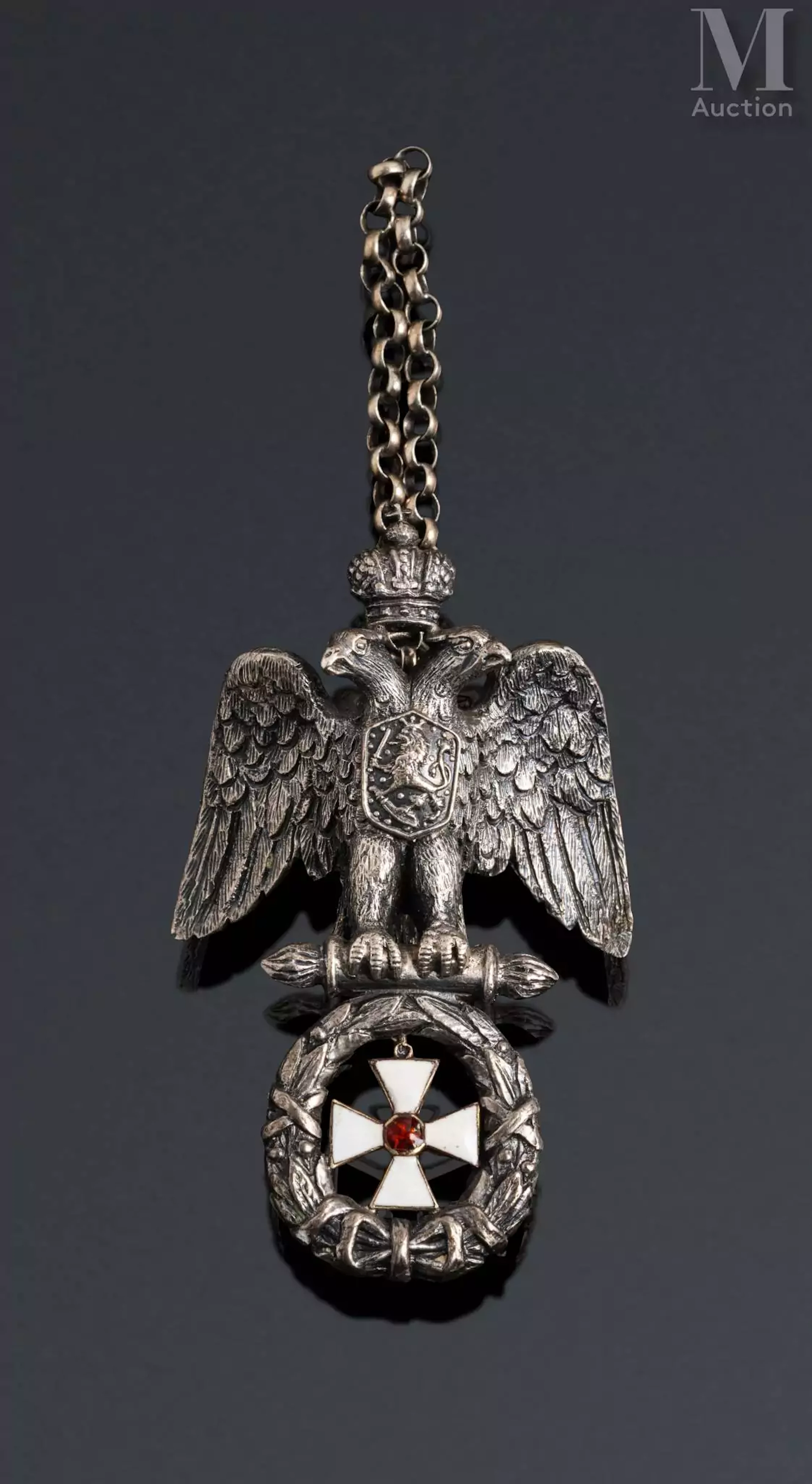 Jeton du 5e bataillon du régiment de la Garde Finlandaise, en argent