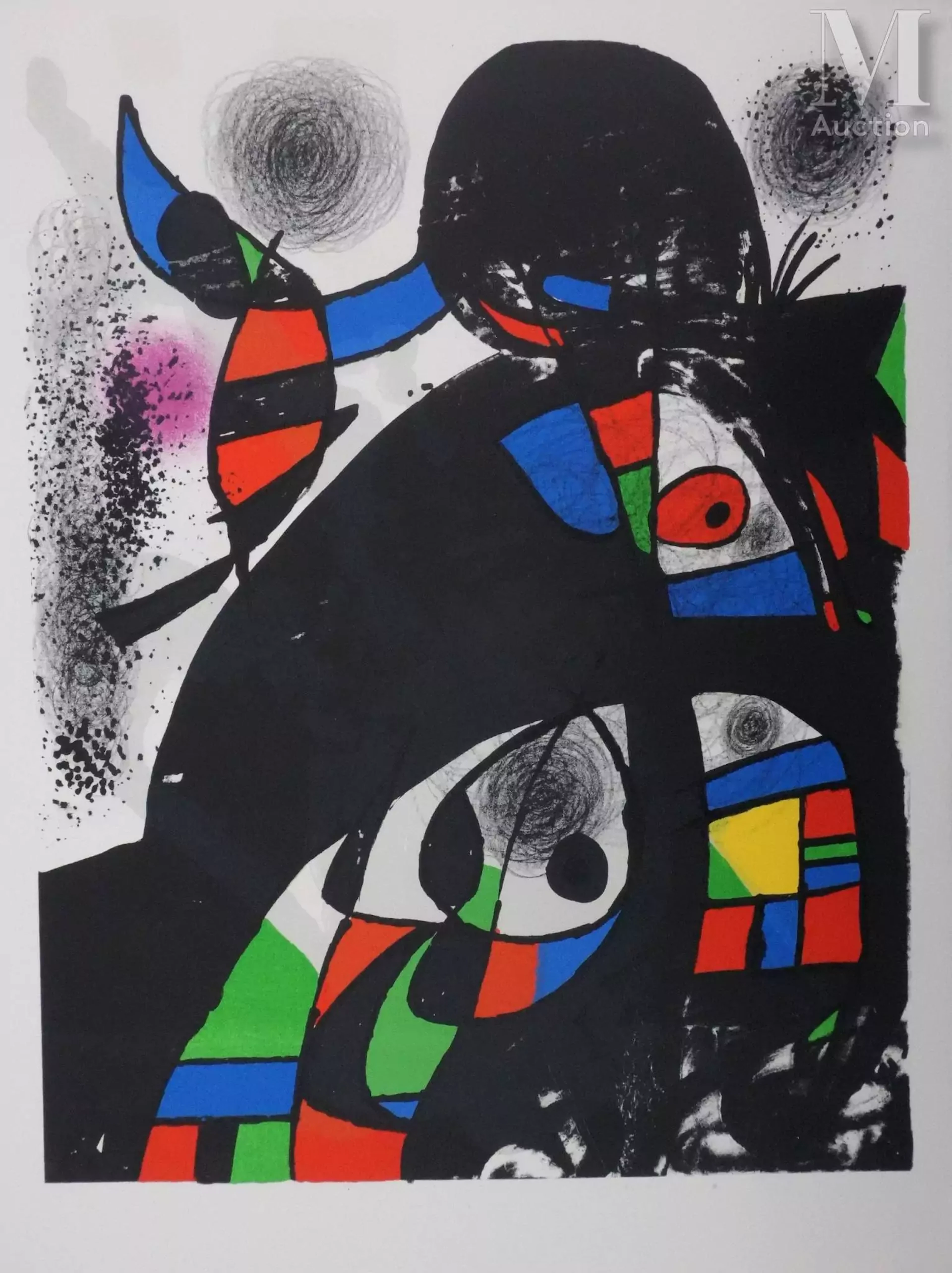 MIRO Joan Hommage à San Lazzaro, 1975
