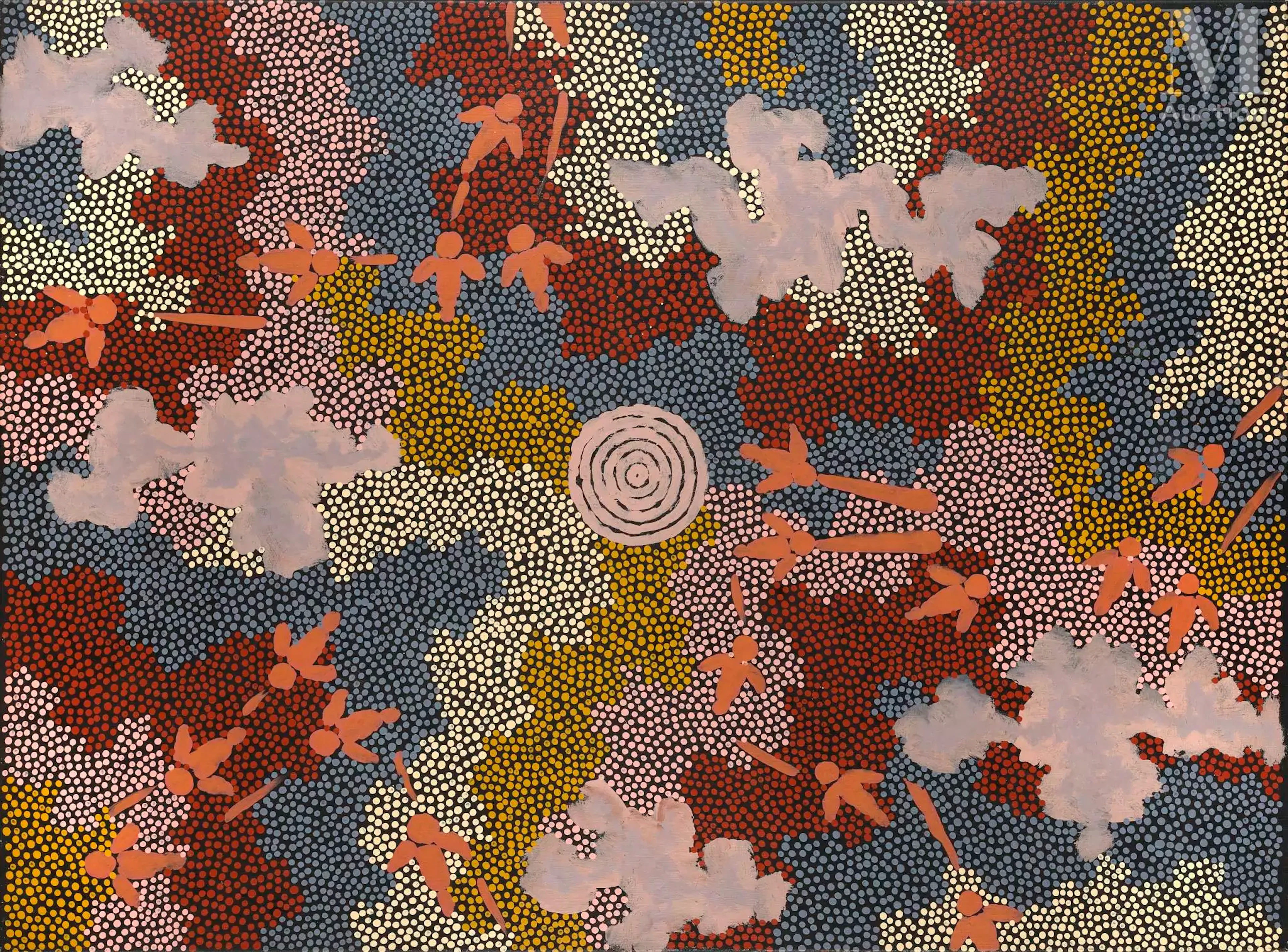 Clifford Possum Tjapaltjarri (1932 - 2002) Sans titre, 1996
