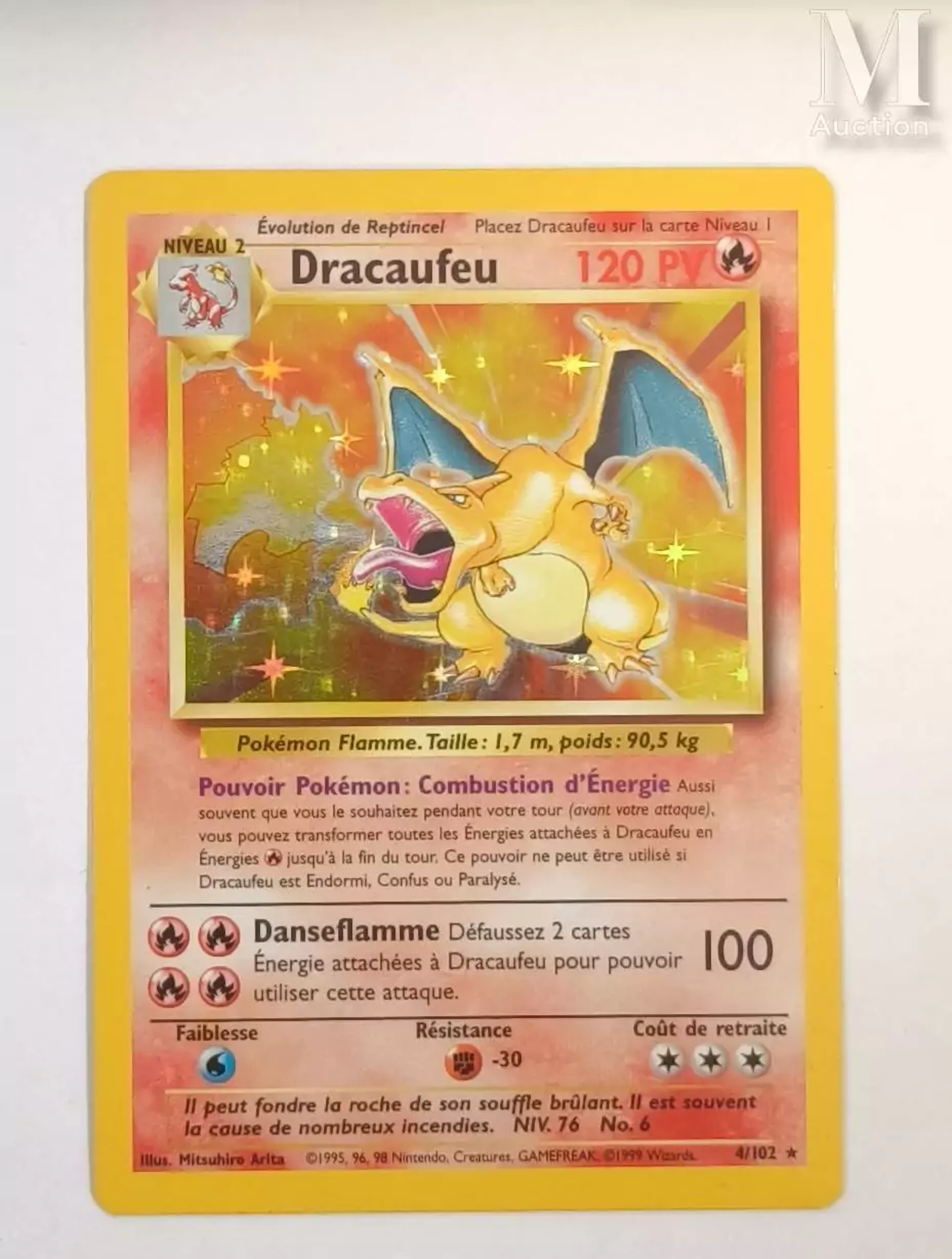 POKEMON Dracaufeu - Set de Base - 4/102