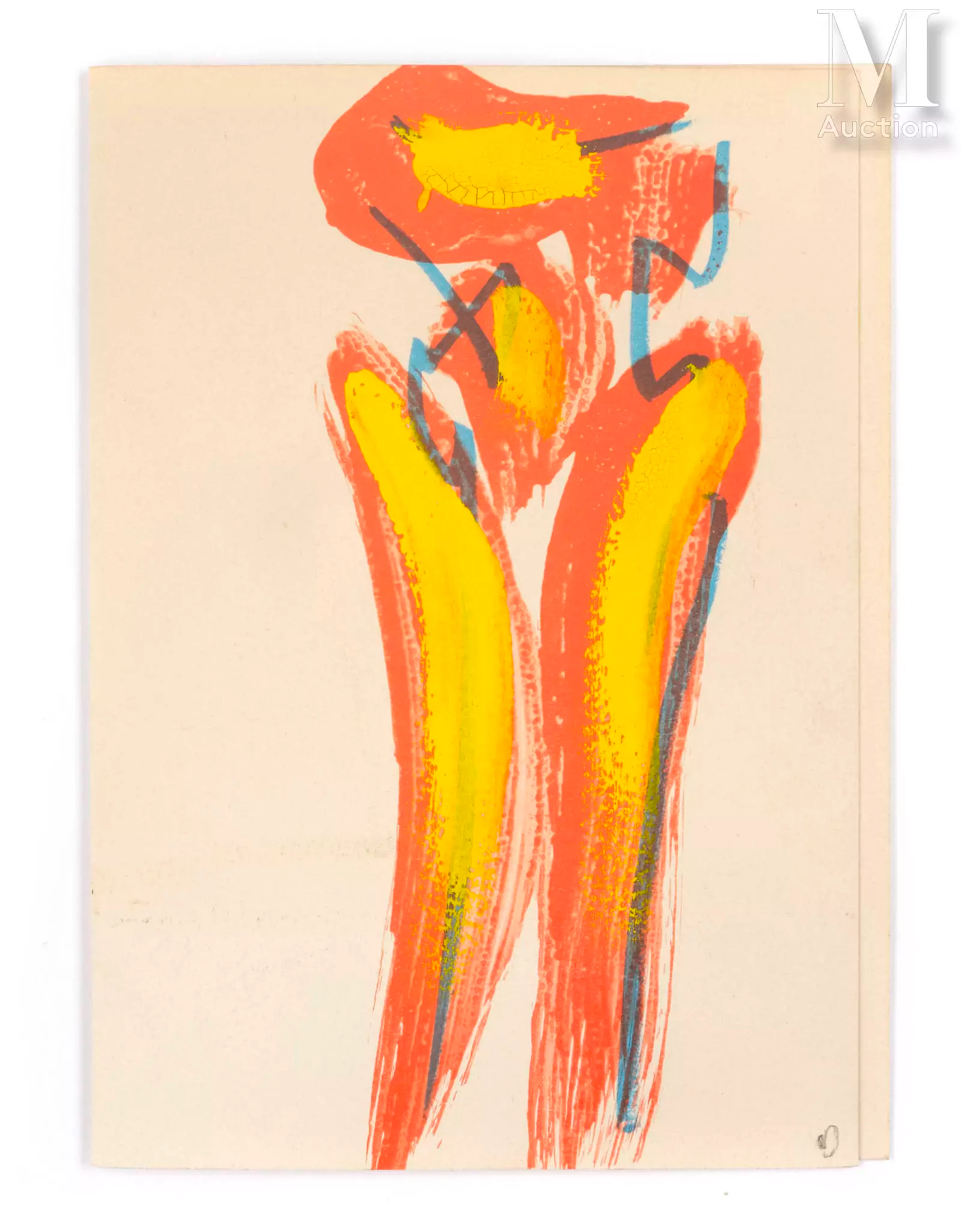 Olivier DEBRÉ (1920-1999) Composition, 1993