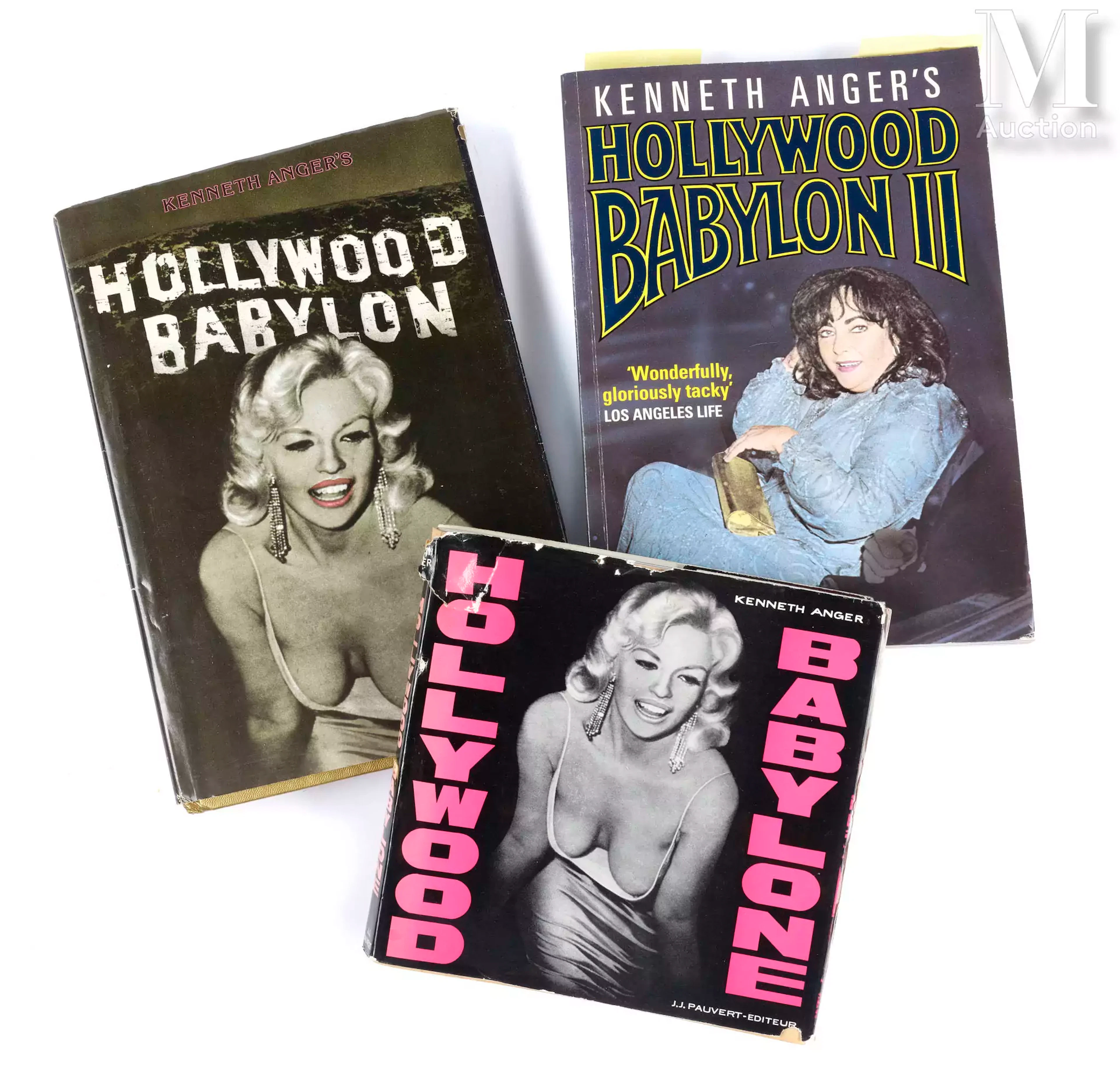 Hollywood Babylone 3 ouvrages de cinéma