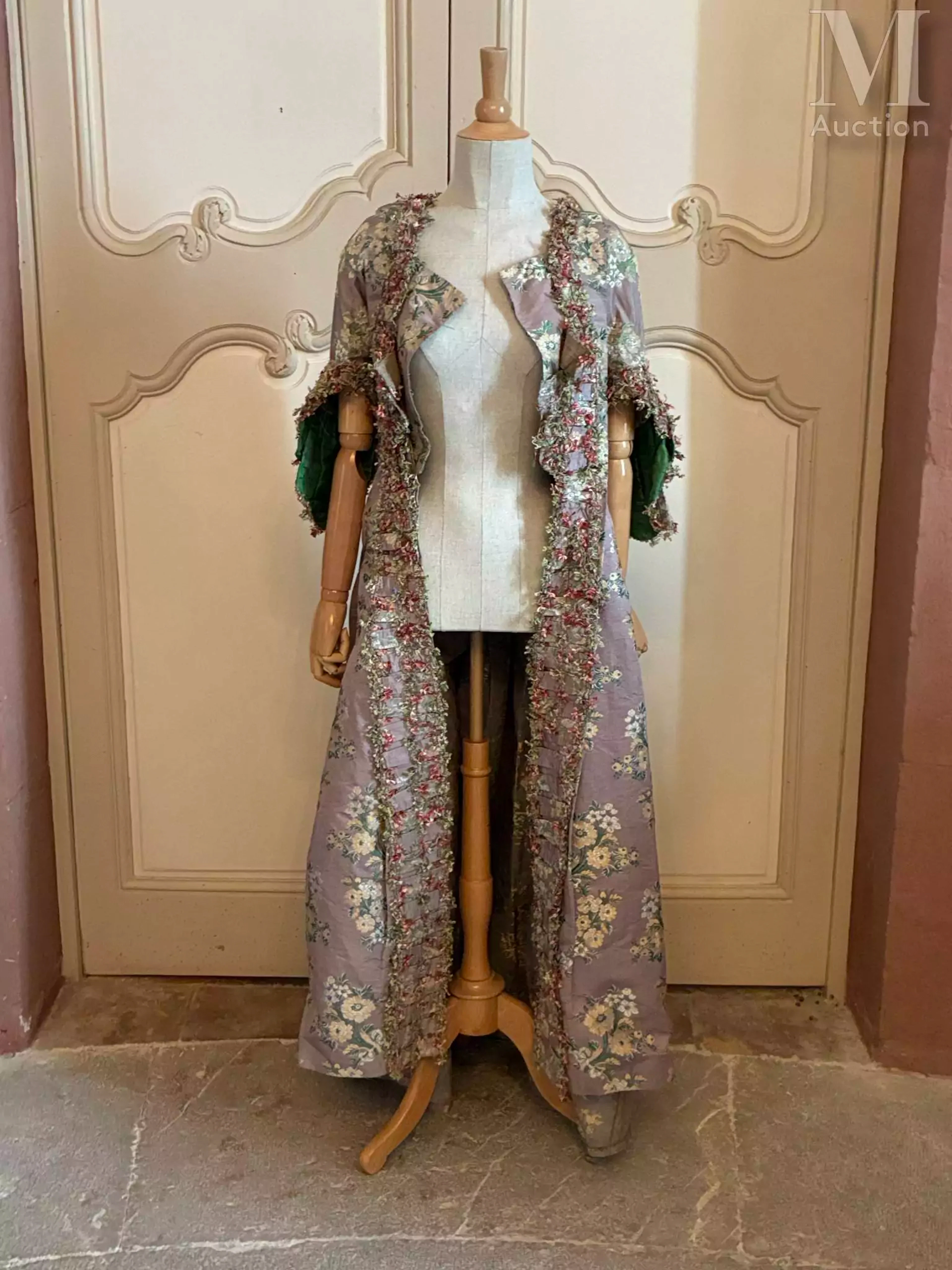 Manteau de robe, fin XVIII France