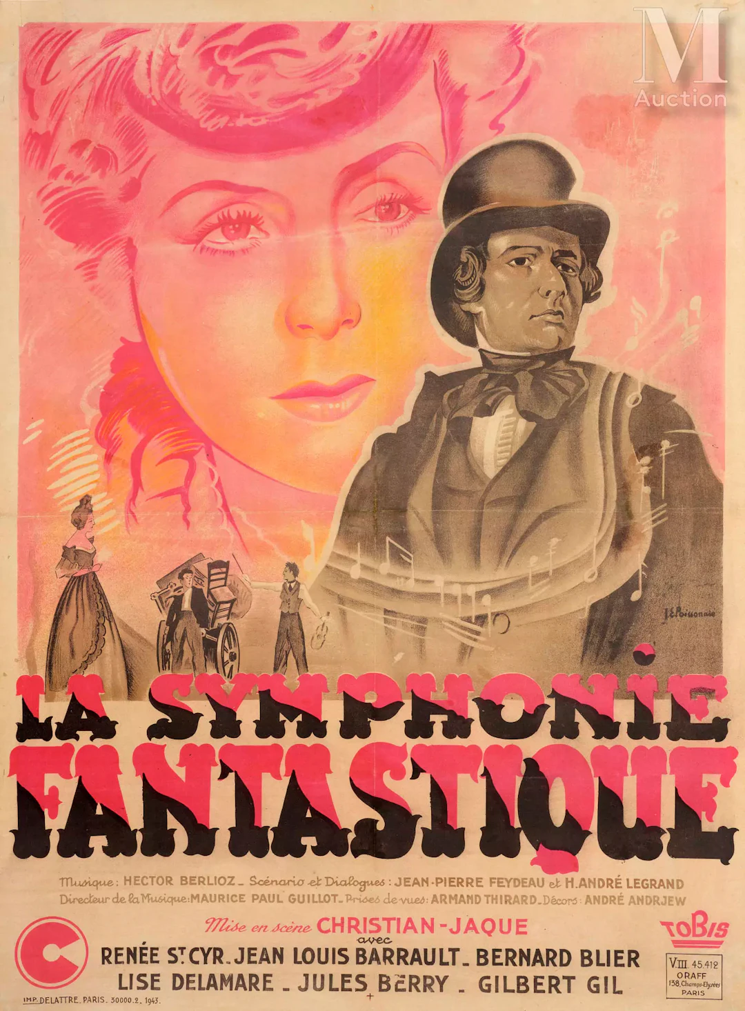 Renée SAINT-CYR Trois affiches
